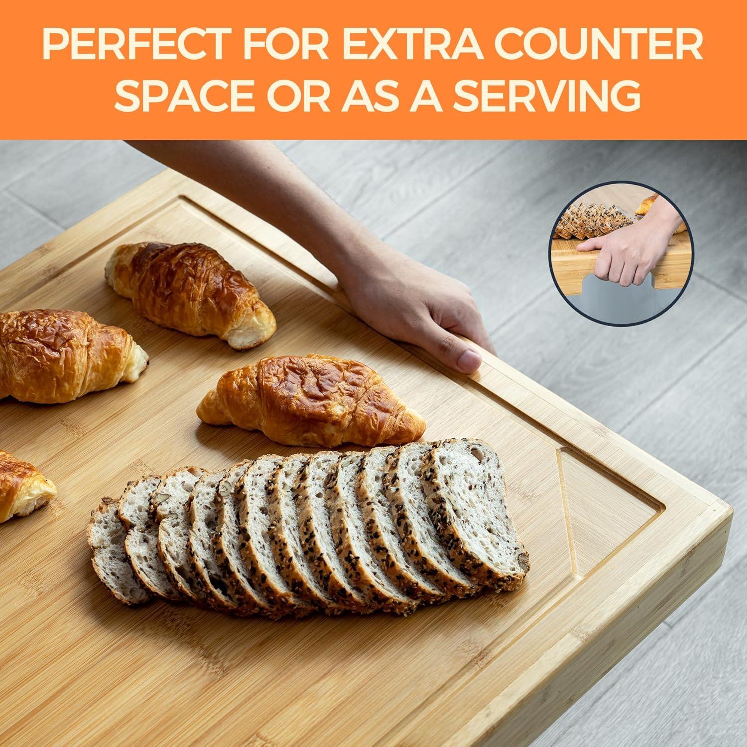 Tapa de Estufa de Madera de Bambú Recuerdos Divertidos 76.2x55.9cm