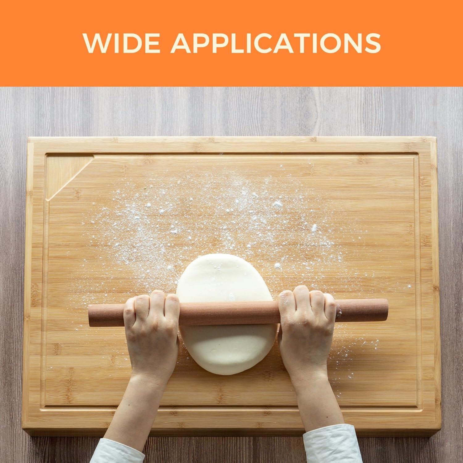 Tapa de Estufa de Madera de Bambú Recuerdos Divertidos 76.2x55.9cm