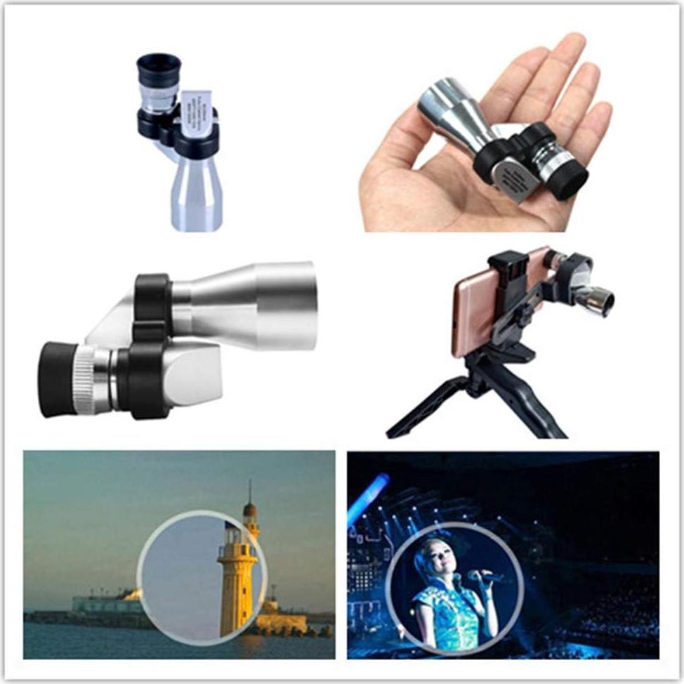 Telescopio Monocular AOTUHA 8X20 Compacto para Smartphone
