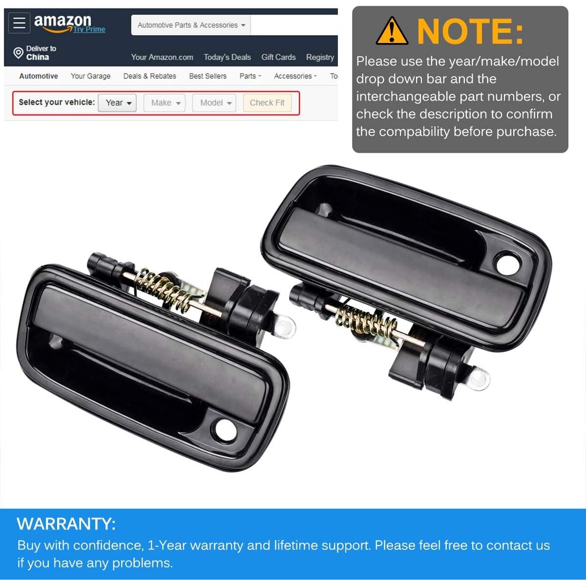 Manija de Puerta Exterior Toyota Tacoma 1995-2004 FAERSI