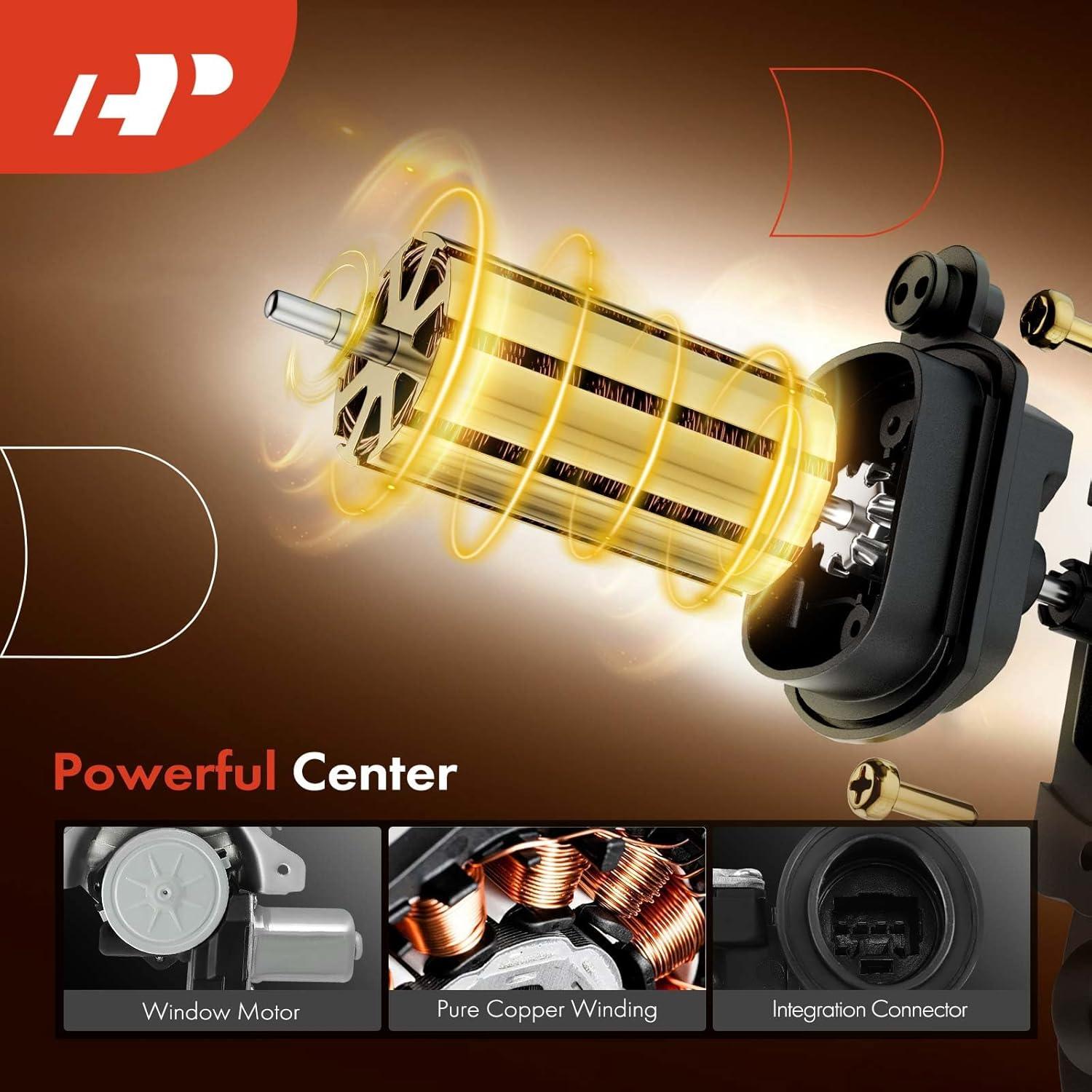 Regulador de Ventana Eléctrico A-Premium Toyota Camry 2007-2009 Izquierdo