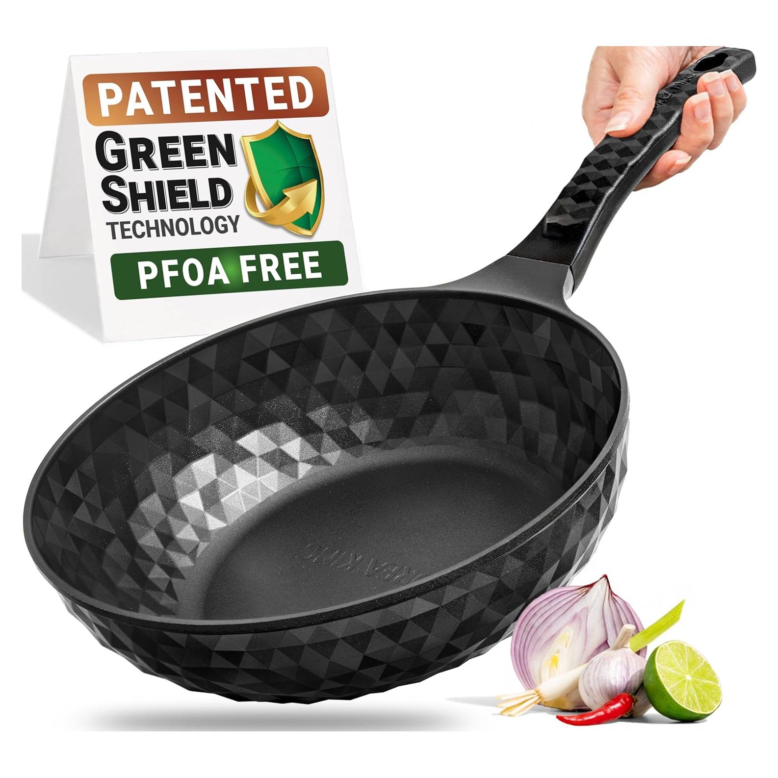 Sartén Wok Antiadherente Diamond X 28 cm con Fondo Plano