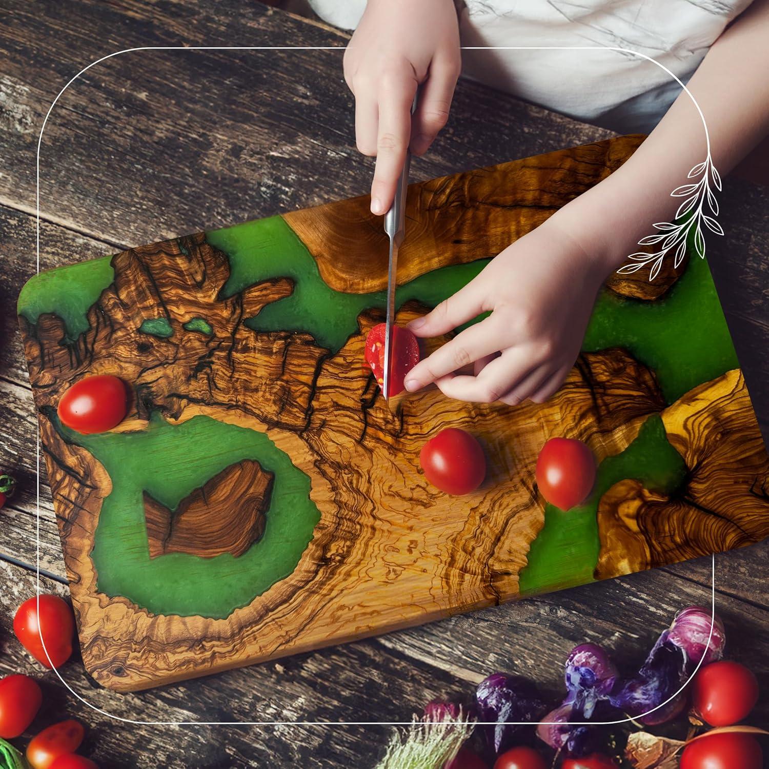 Tabla de Queso de Madera de Olivo Designium Vigor 39.9x23.1cm