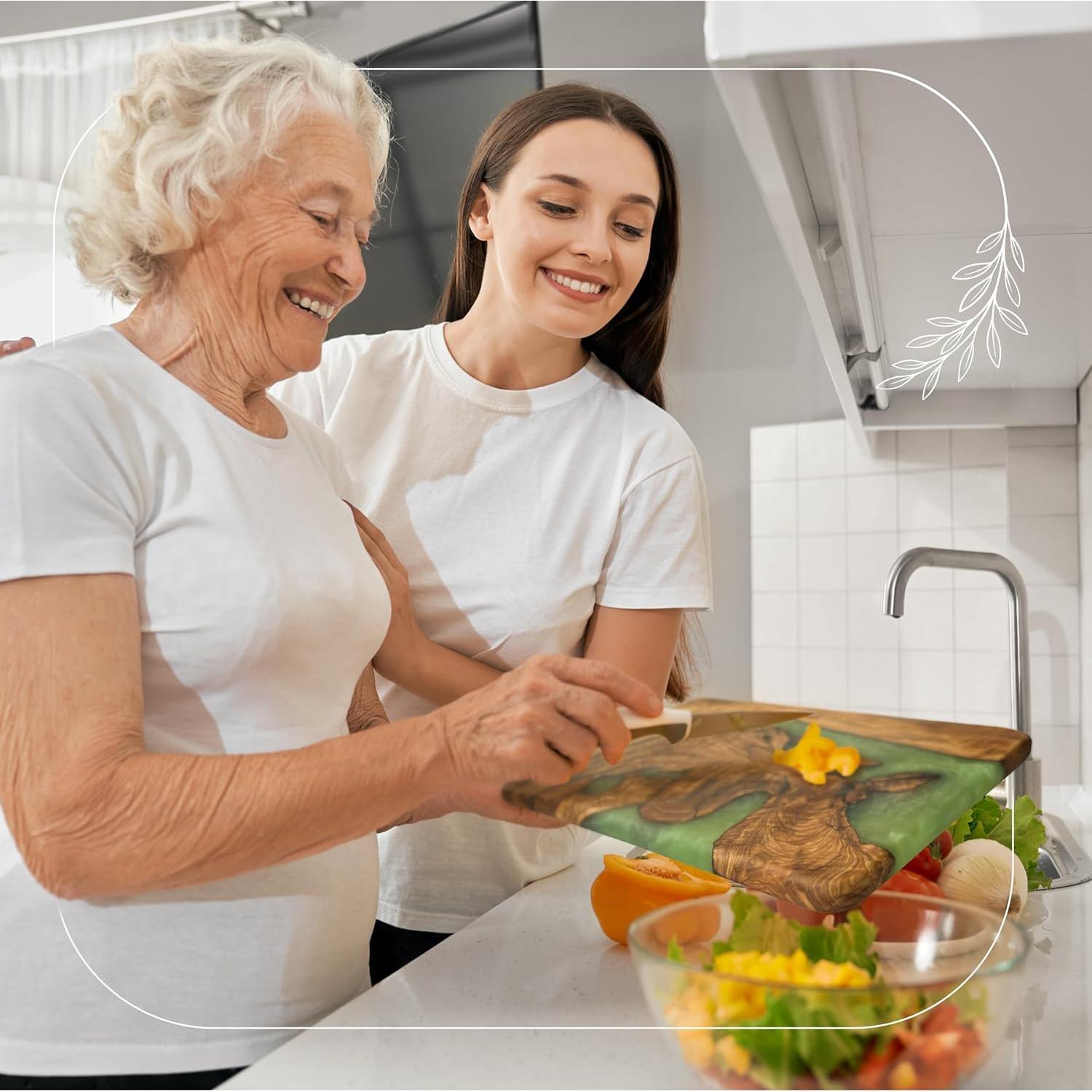 Tabla de Queso de Madera de Olivo Designium Vigor 39.9x23.1cm