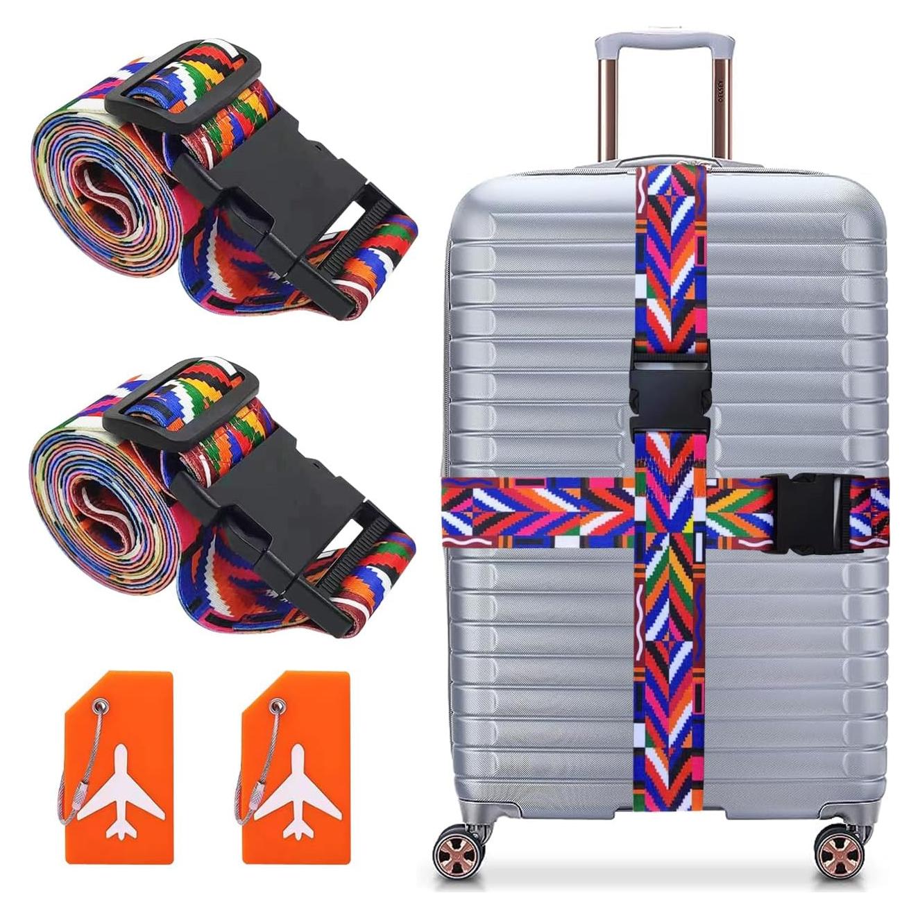 Correa de Equipaje SUNYGAI Estilo Bohemio Ajustable 1 Unidad