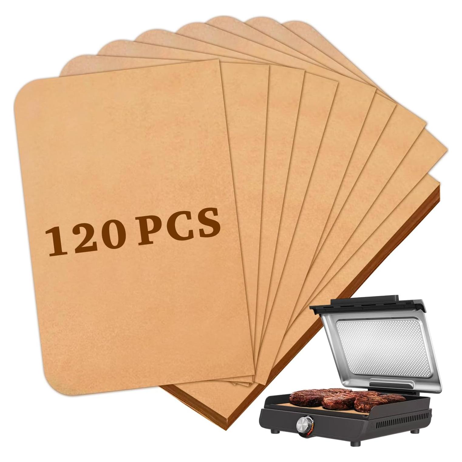 120 Forros de Papel Pergamino Desechables Ninja Sizzle GR101