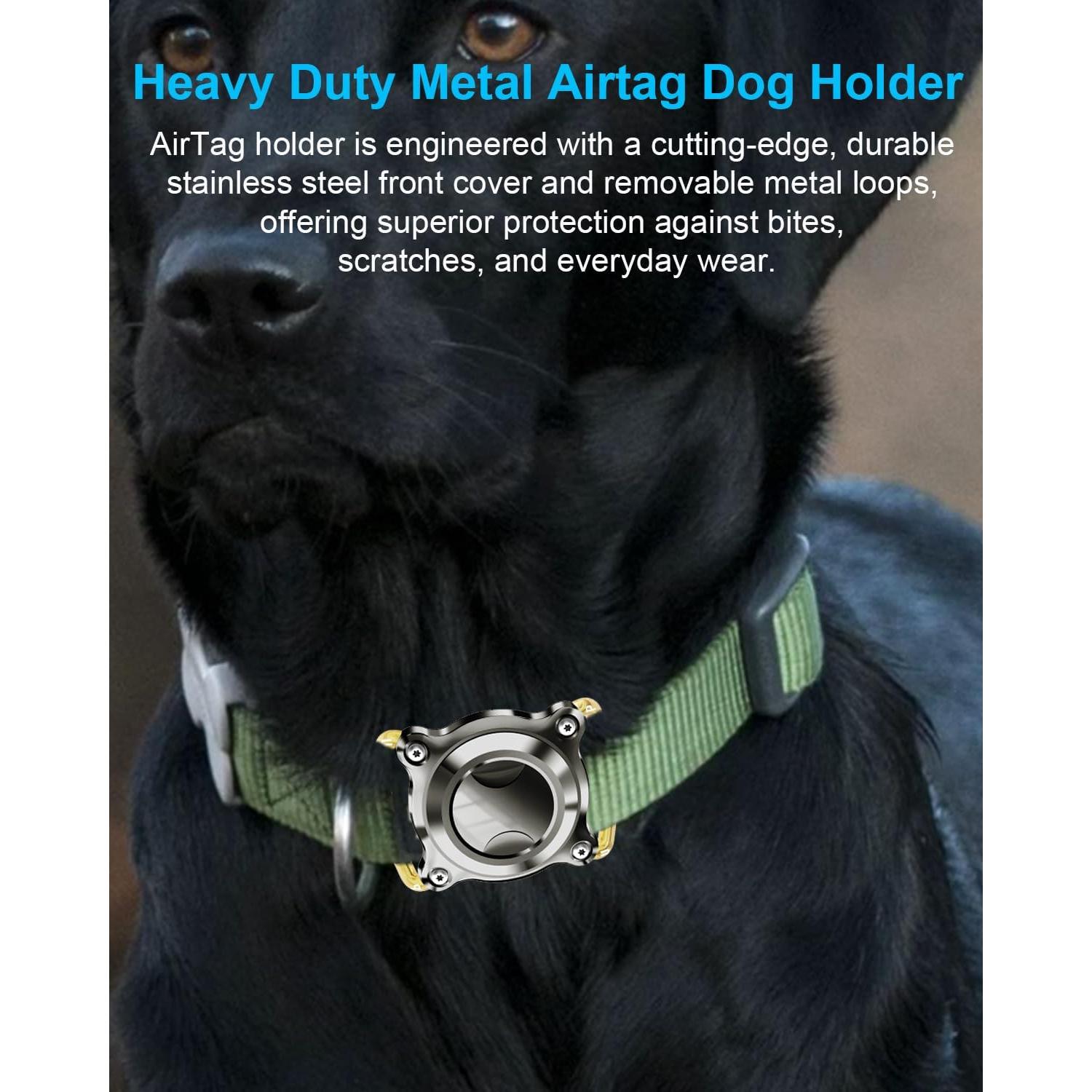 Soporte Airtag para Collar de Perro Palamede - Impermeable S