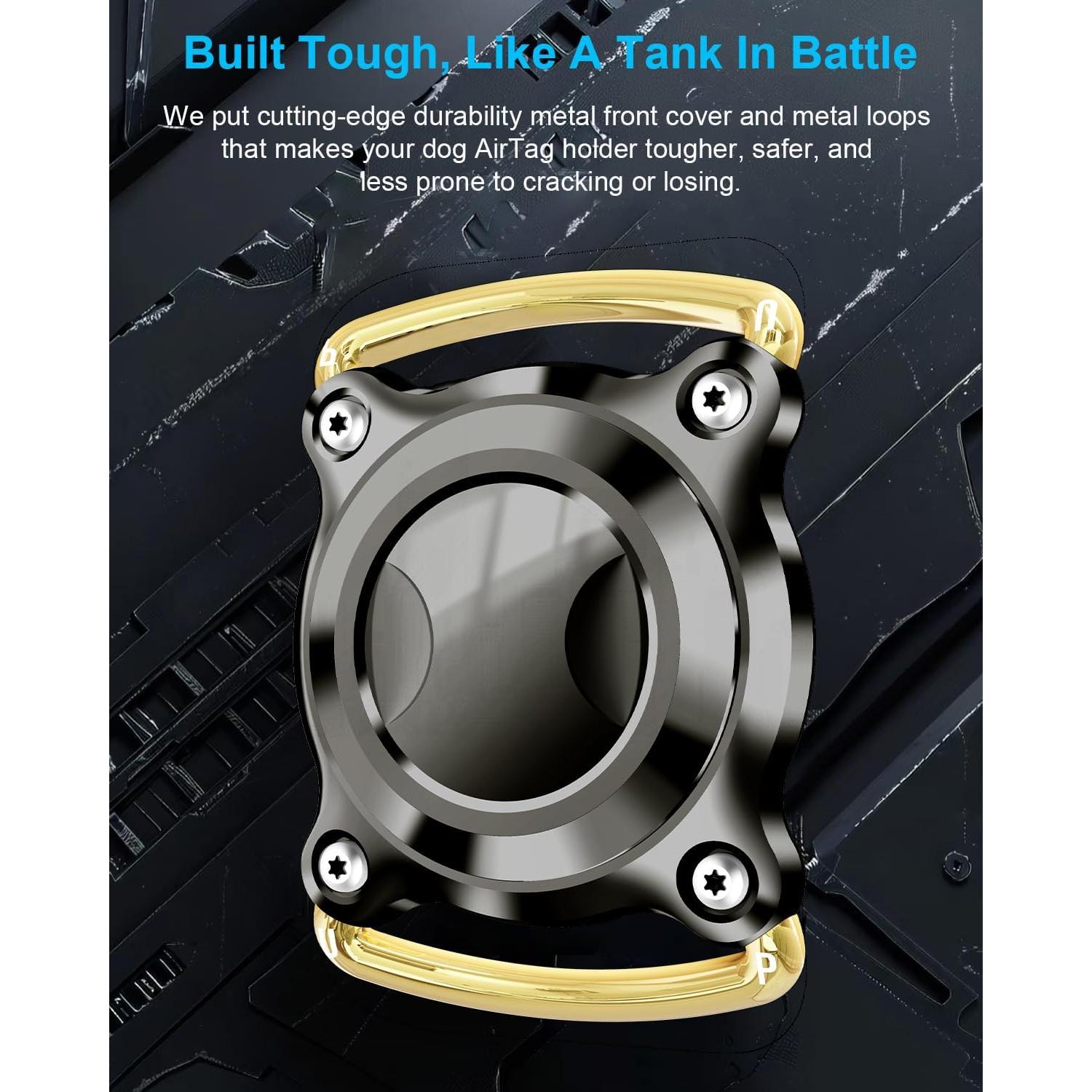 Soporte Airtag para Collar de Perro Palamede - Impermeable S