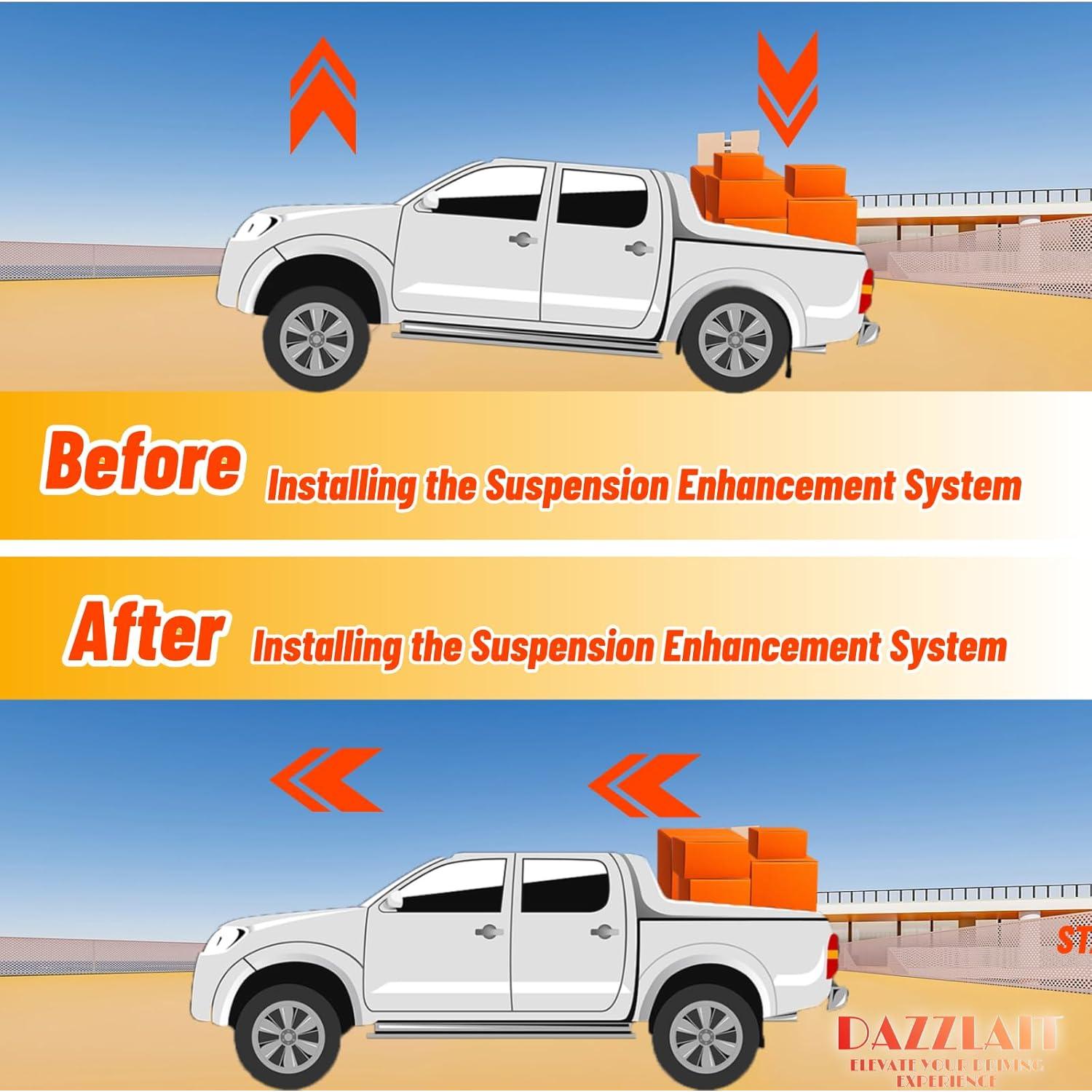 Tope de Amortiguador DAZZLAIT SPRING-HELPER para Toyota