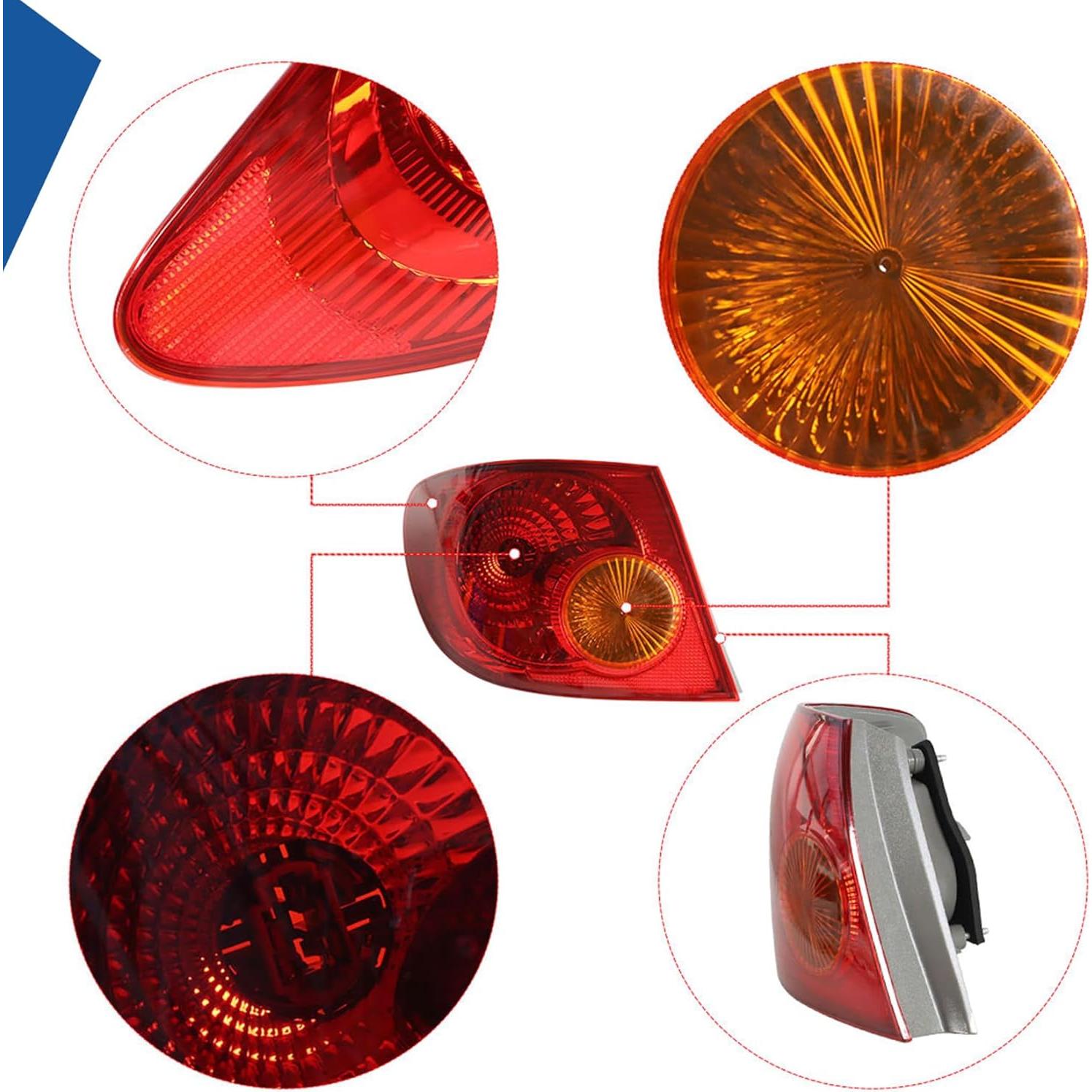 Luz Trasera de Freno Izquierda Toyota Corolla 2003-2008 Silscvtt