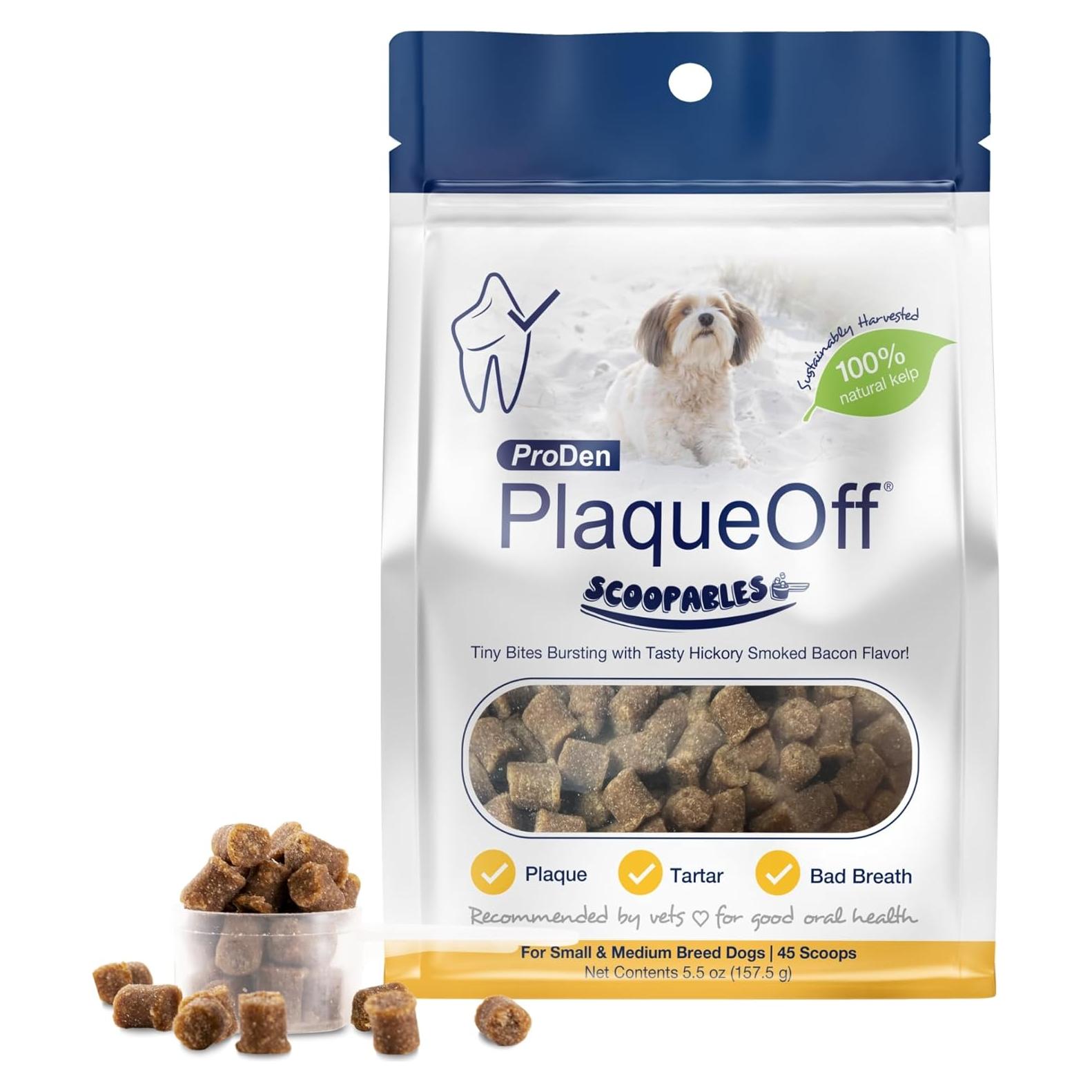 ProDen PlaqueOff Chews Suaves 45g - Salud Dental Perros y Gatos