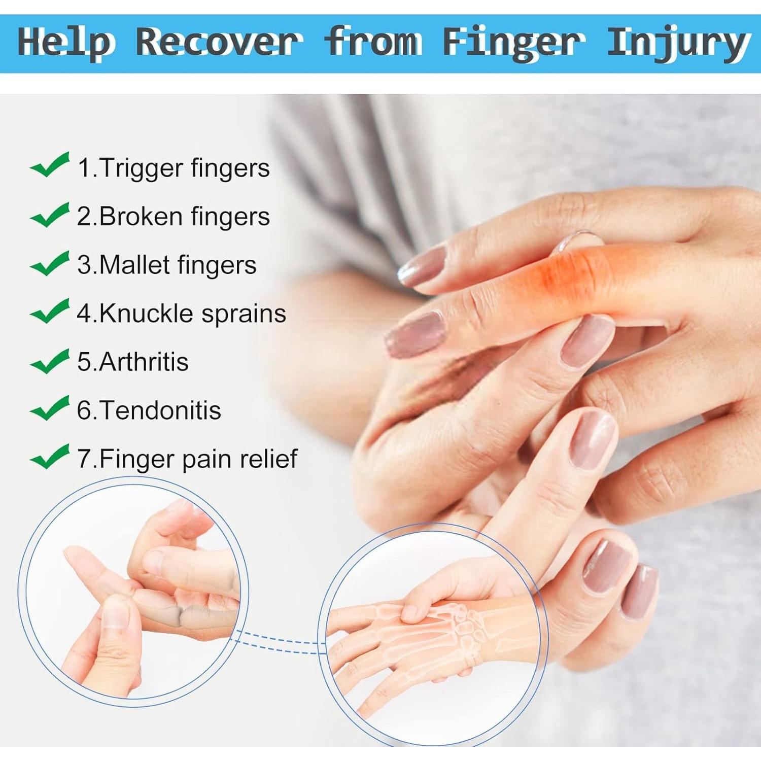 Mangas de Compresión para Dedos EDNYZAKRN - Protección Artritis