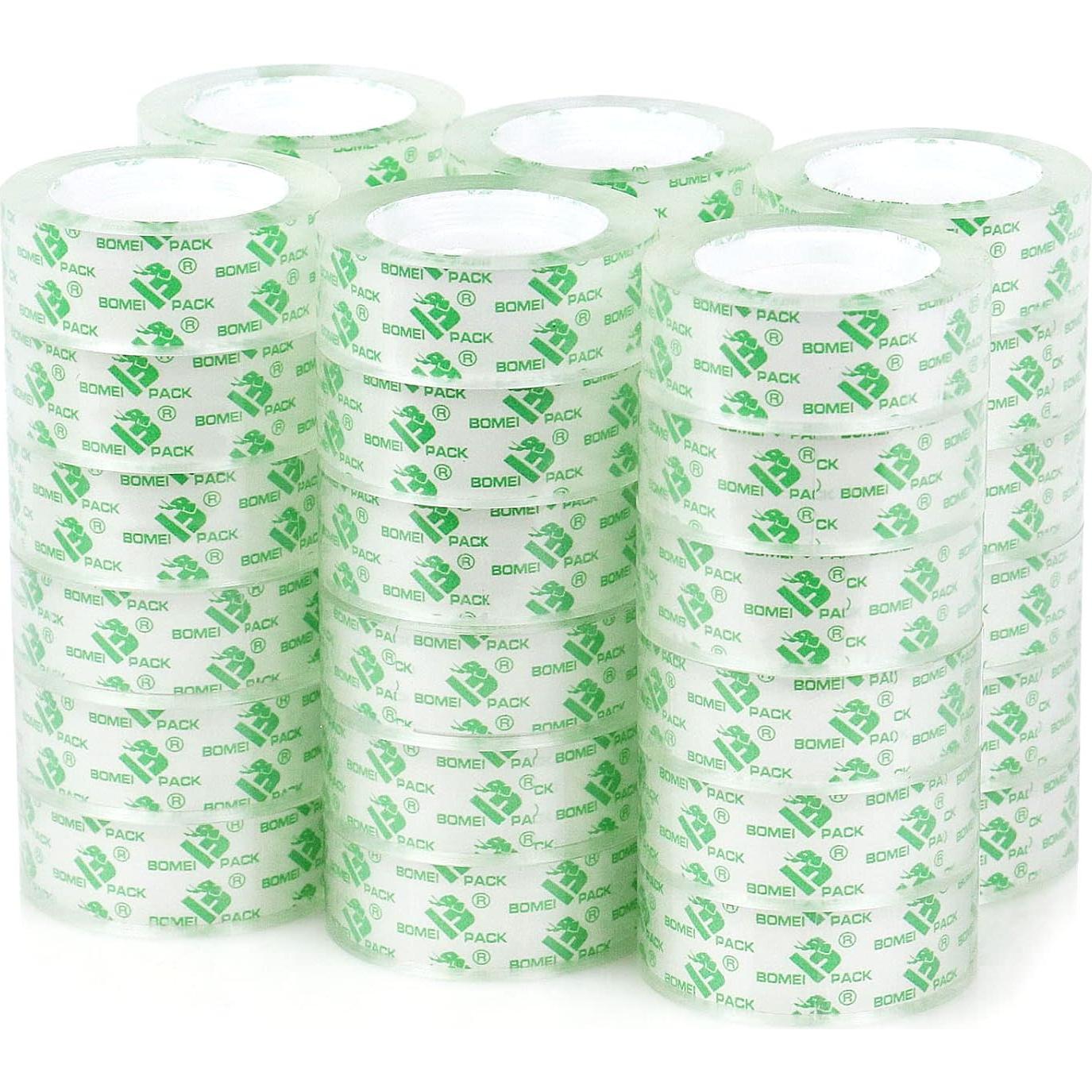 Cinta Transparente BOMEI PACK 36 Rollos 18mm x 25.4m