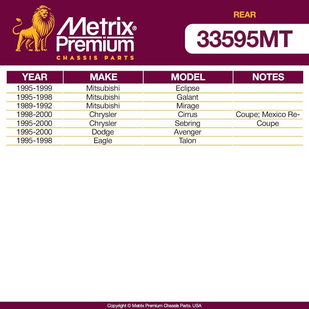 Enlace de Estabilizador Delantero Metrix K90124 para Mitsubishi