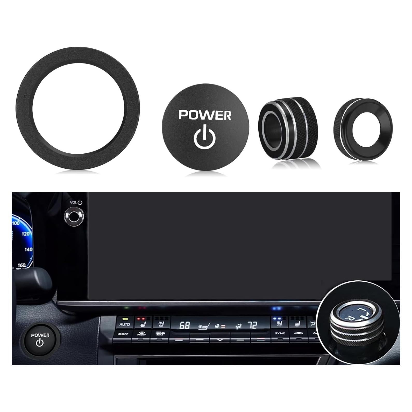 Accesorios Toyota Camry 2025 2026 - Ajustador de Volumen Aluminio