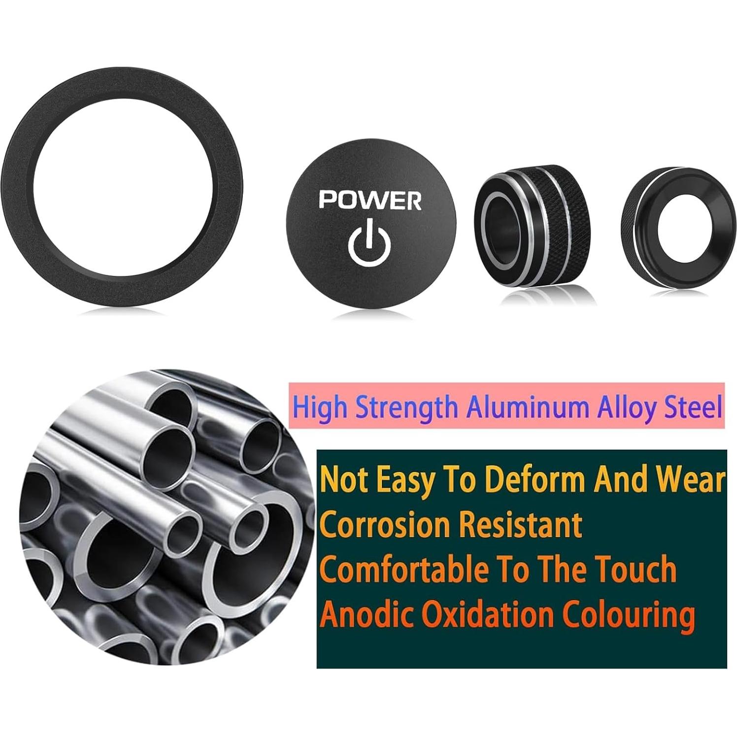 Accesorios Toyota Camry 2025 2026 - Ajustador de Volumen Aluminio