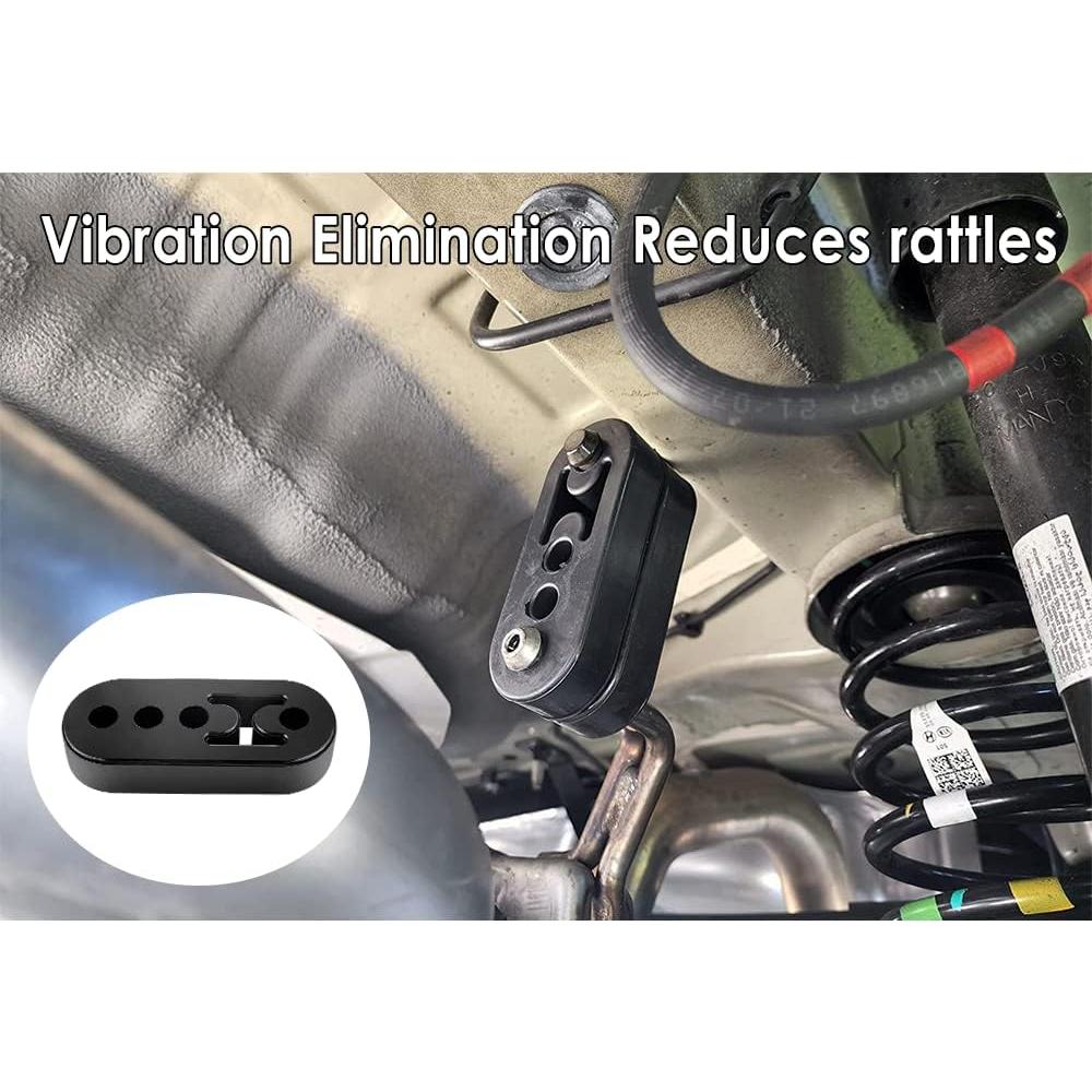 Soportes de Escape Ajustables OFBAND 12mm 2pcs para Coche