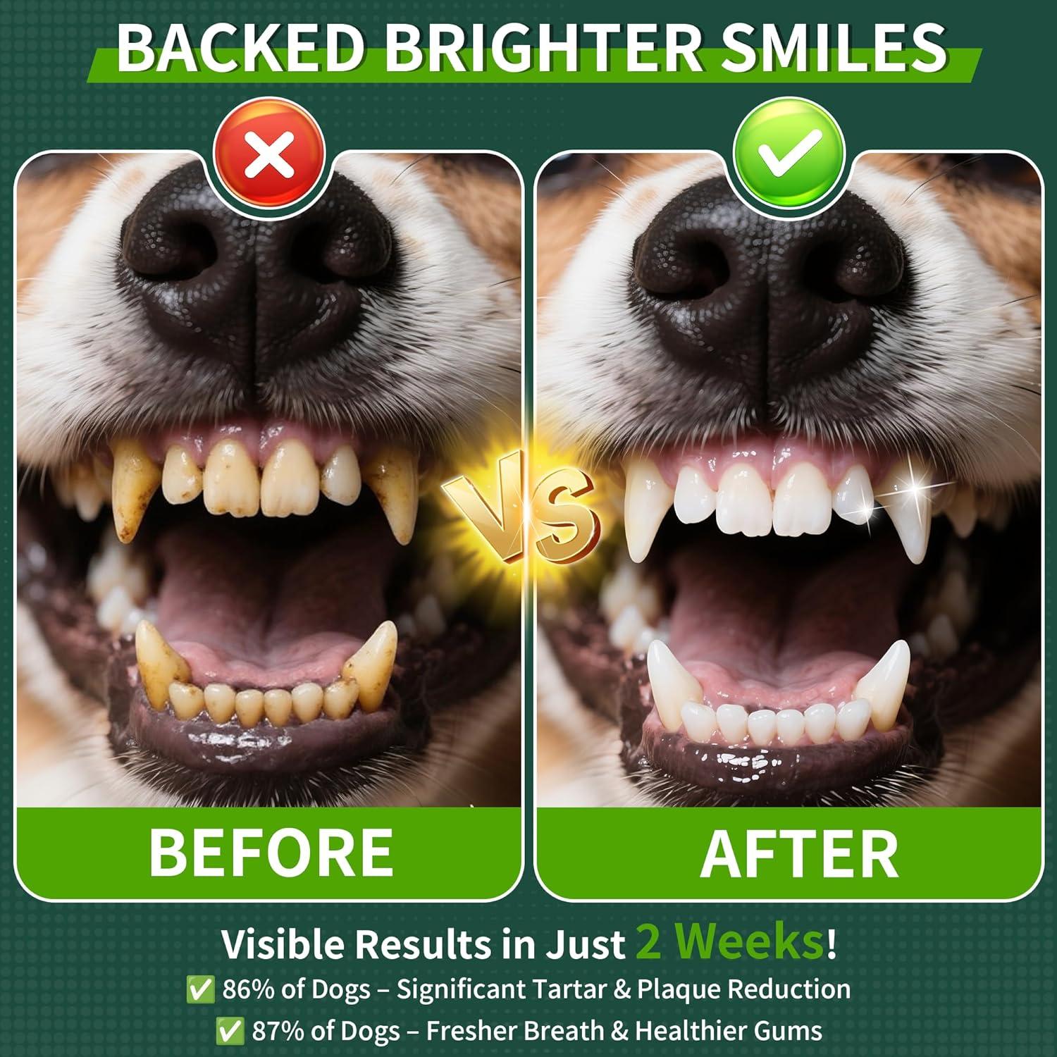 Polvo Dental para Perros Fuzzycare 150g - Limpieza Natural