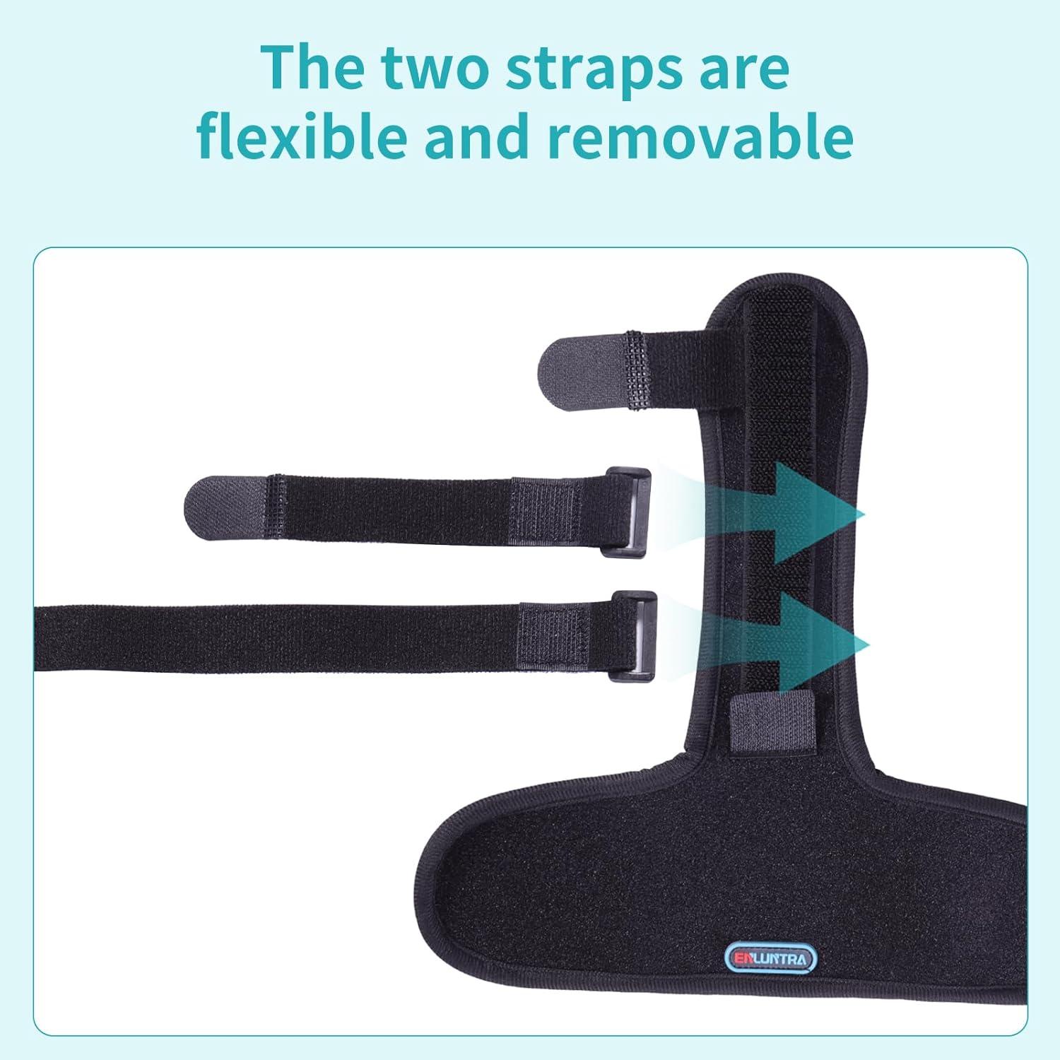 Férula ajustable para dedo en gatillo ENLUNTRA - Negro