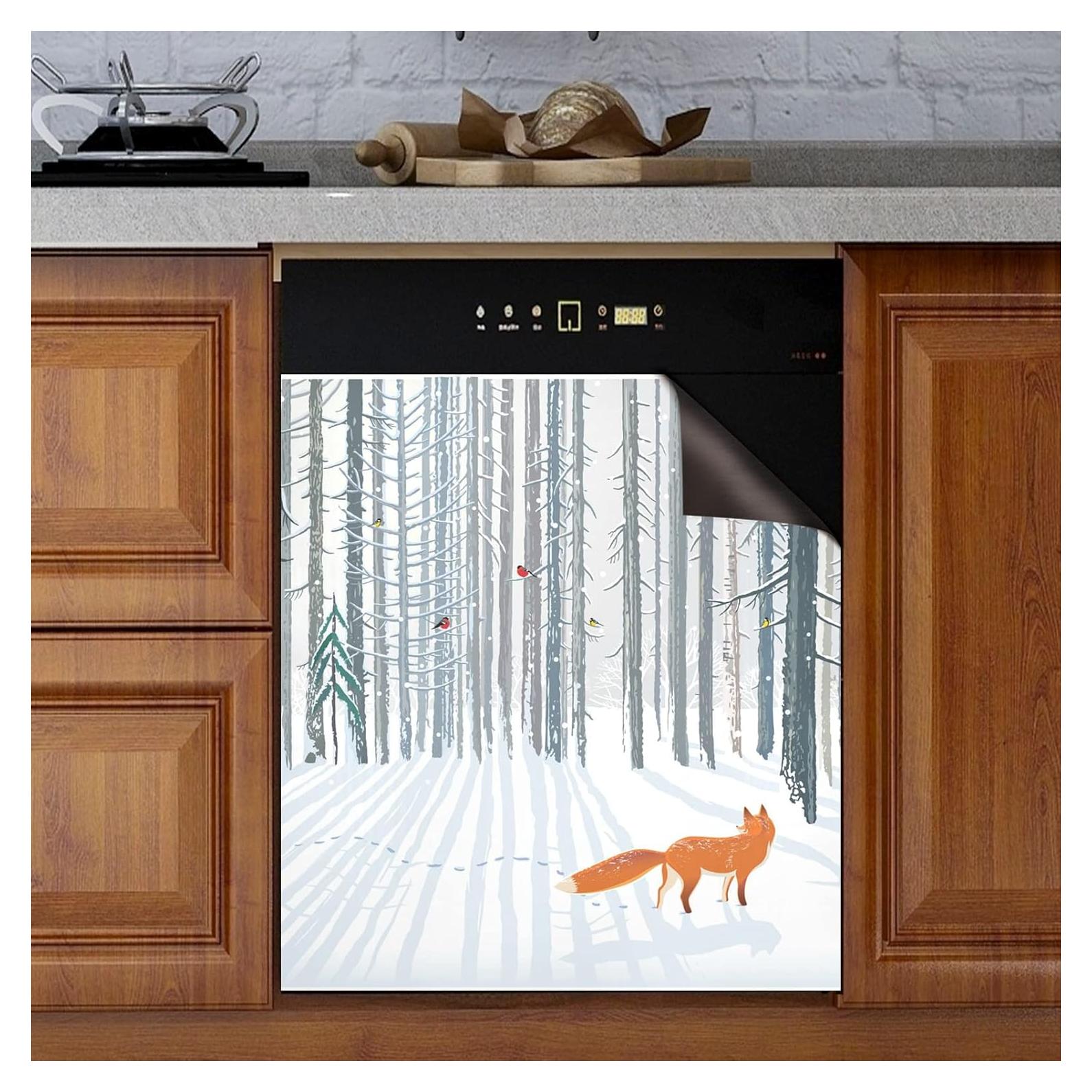 Cubierta Magnética de Lavavajillas ALAZA 58x66 cm Decorativa