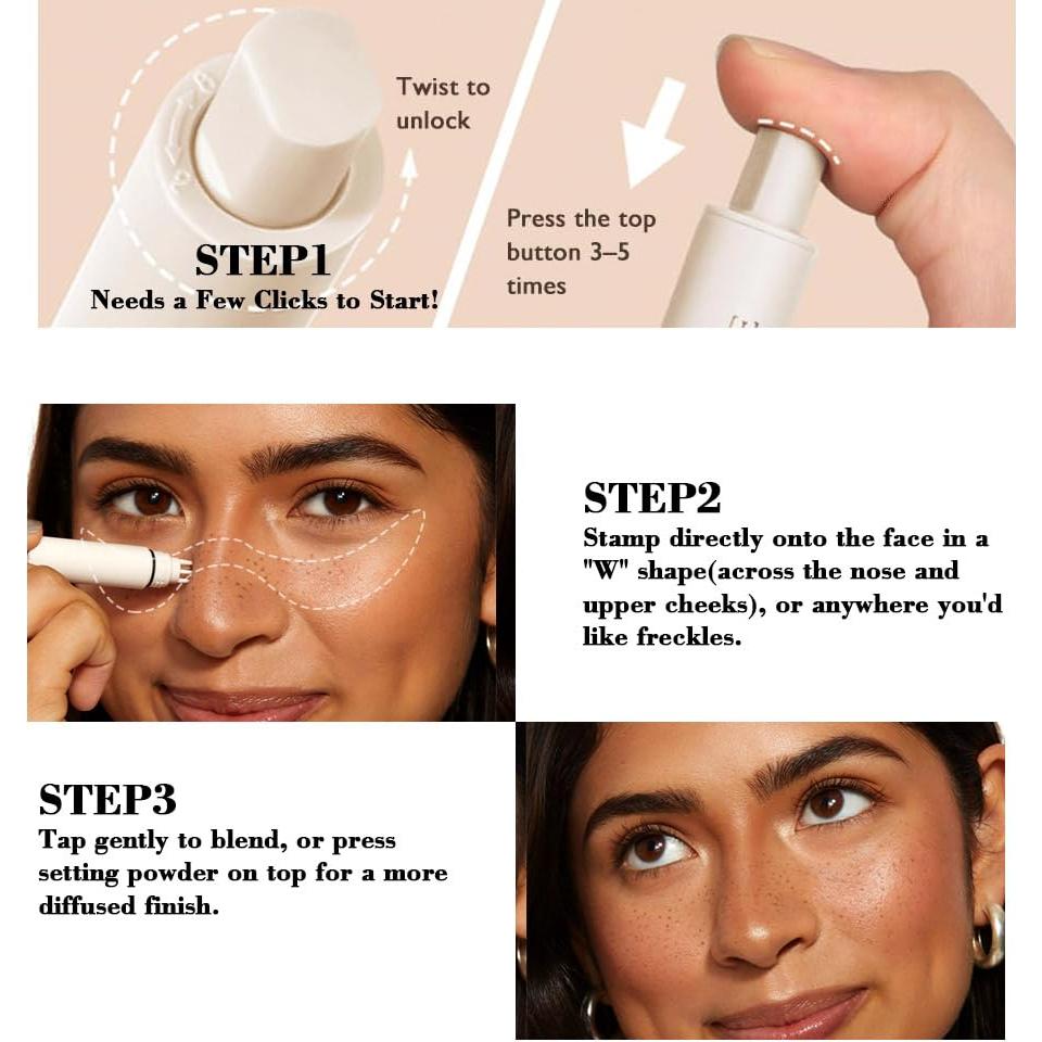 Lápiz de Pecas Falsas Upgrade - Maquillaje Impermeable Claro