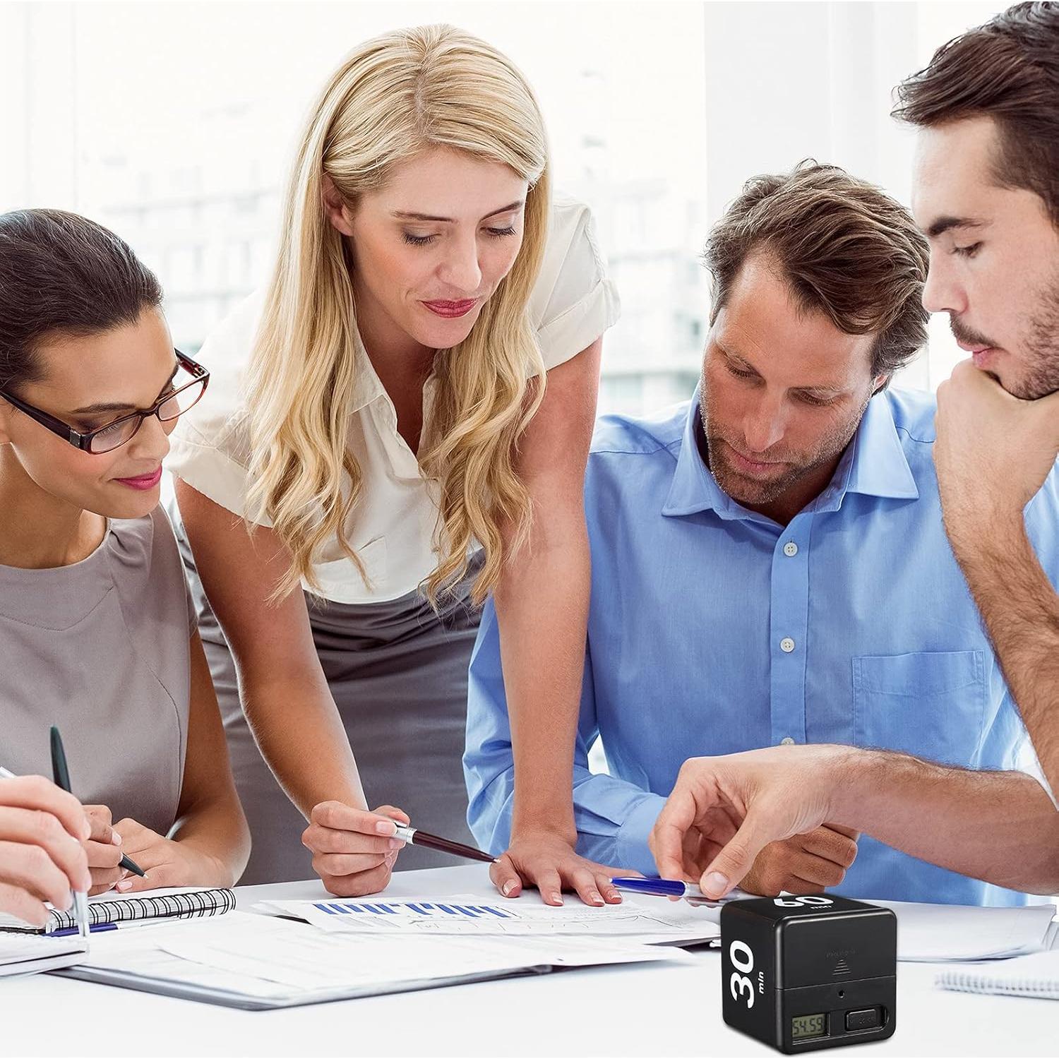 Temporizadores de Cubo Weewooday 2 Piezas 1-60 Minutos