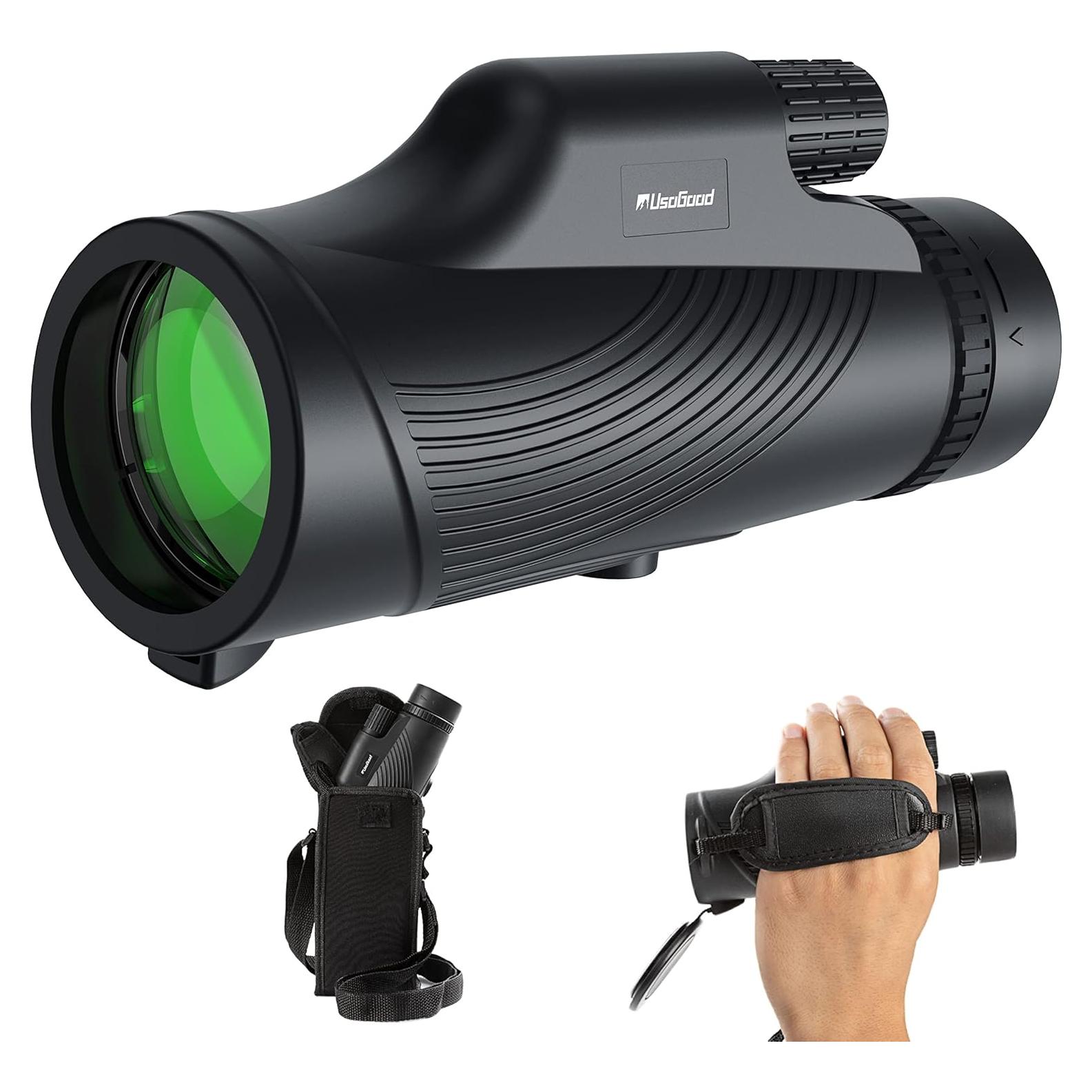 Monocular Usogood 10x42 Compacto Impermeable para Observación