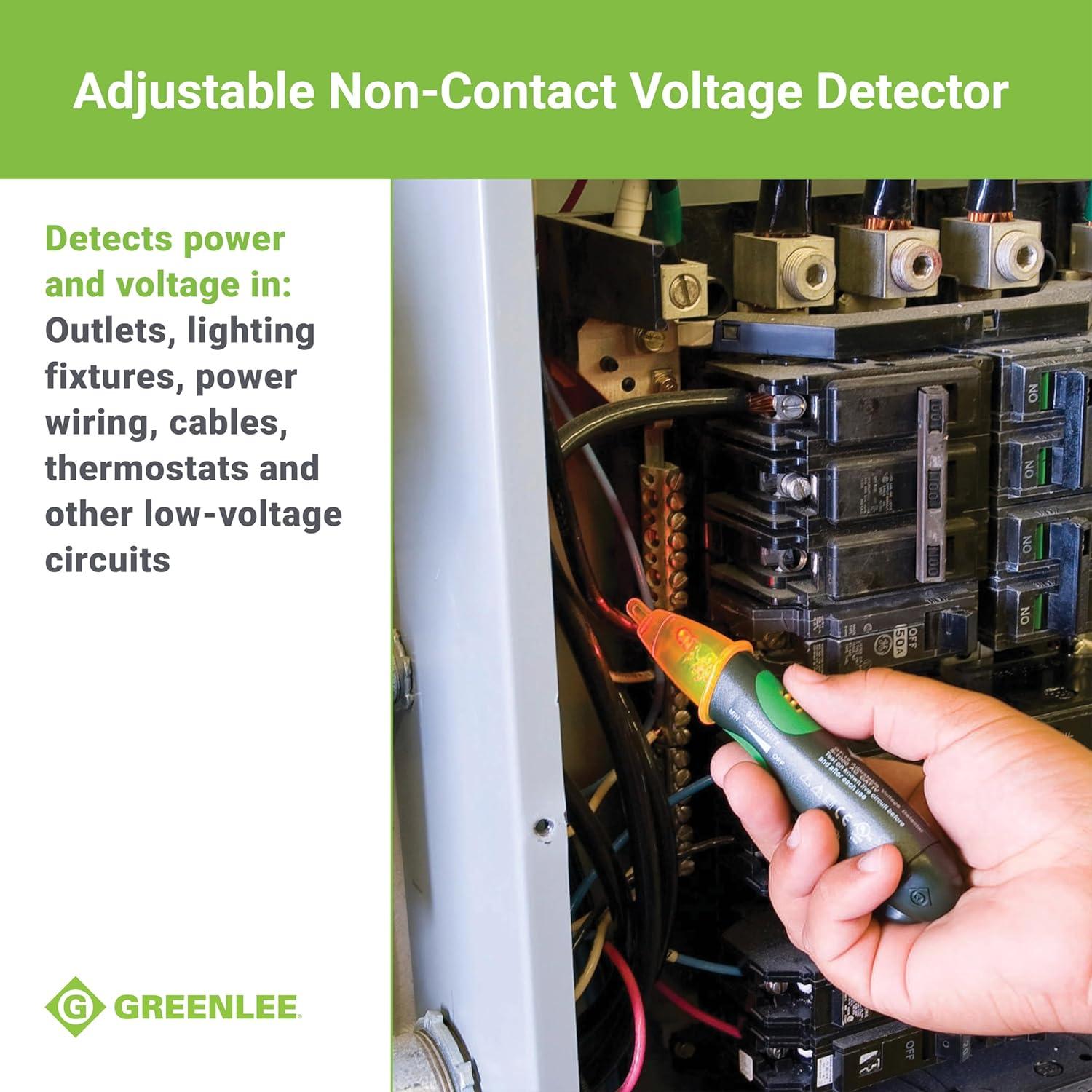 Detector de Voltaje No Contacto Greenlee GT-16, 5-1000V AC