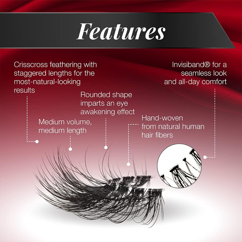 Pestañas Postizas Ardell Wispies 704 - 1 Par, Diseño Natural