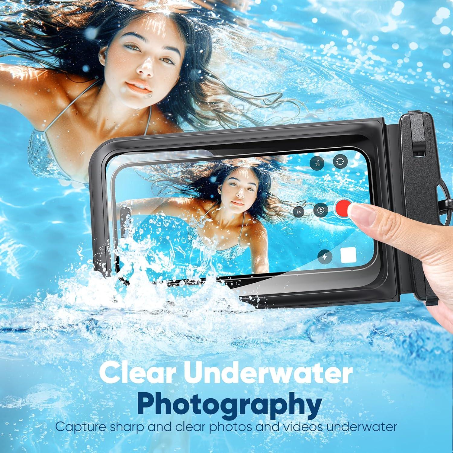 Funda Impermeable MINSLIS BG02 Doble Almacenamiento 6.9"