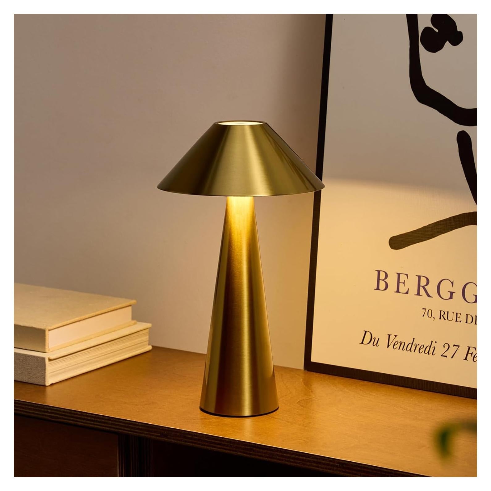 Lámpara de Mesa Inalámbrica Bojim 28 cm LED Recargable IP54