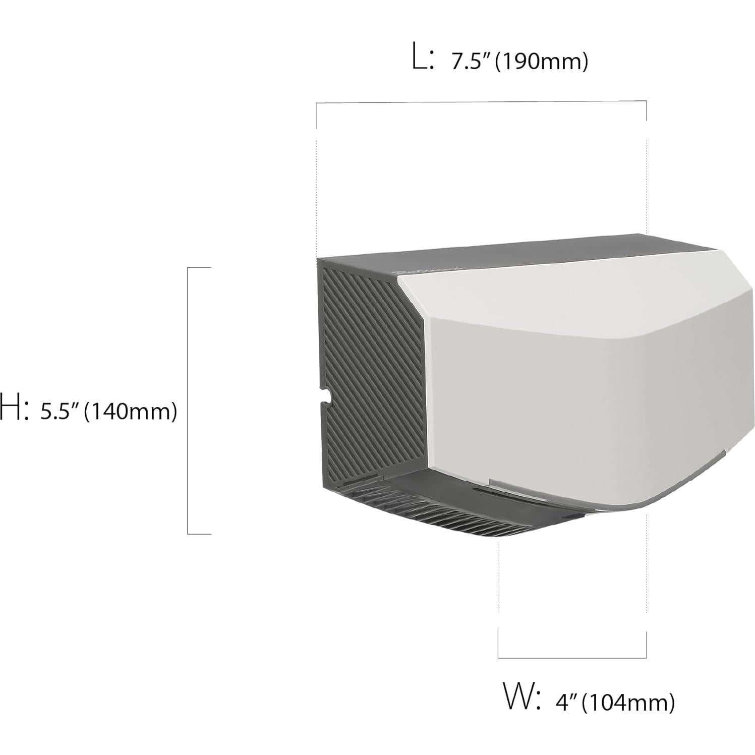 Secador de Manos RevSquared HD350 Blanco 1.55kg Alta Velocidad