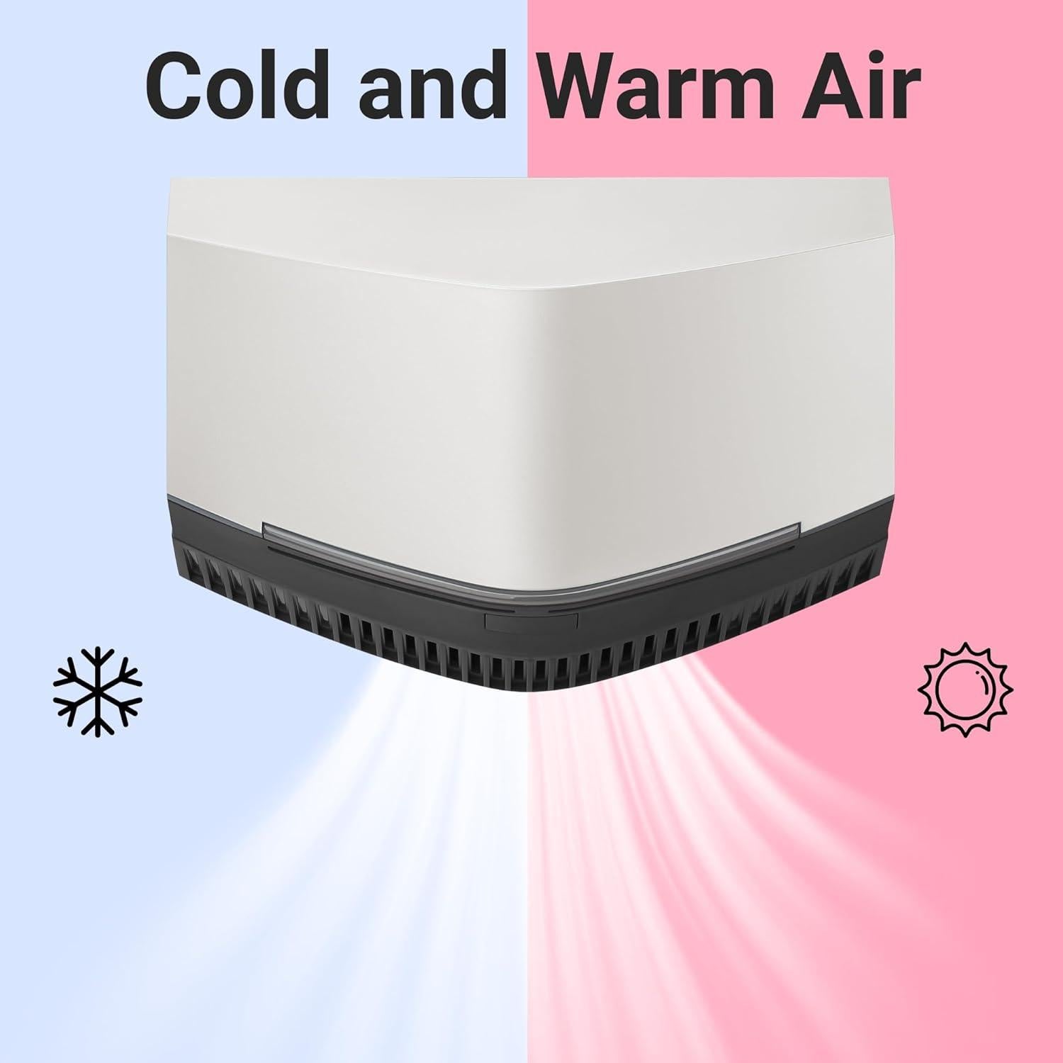 Secador de Manos RevSquared HD350 Blanco 1.55kg Alta Velocidad