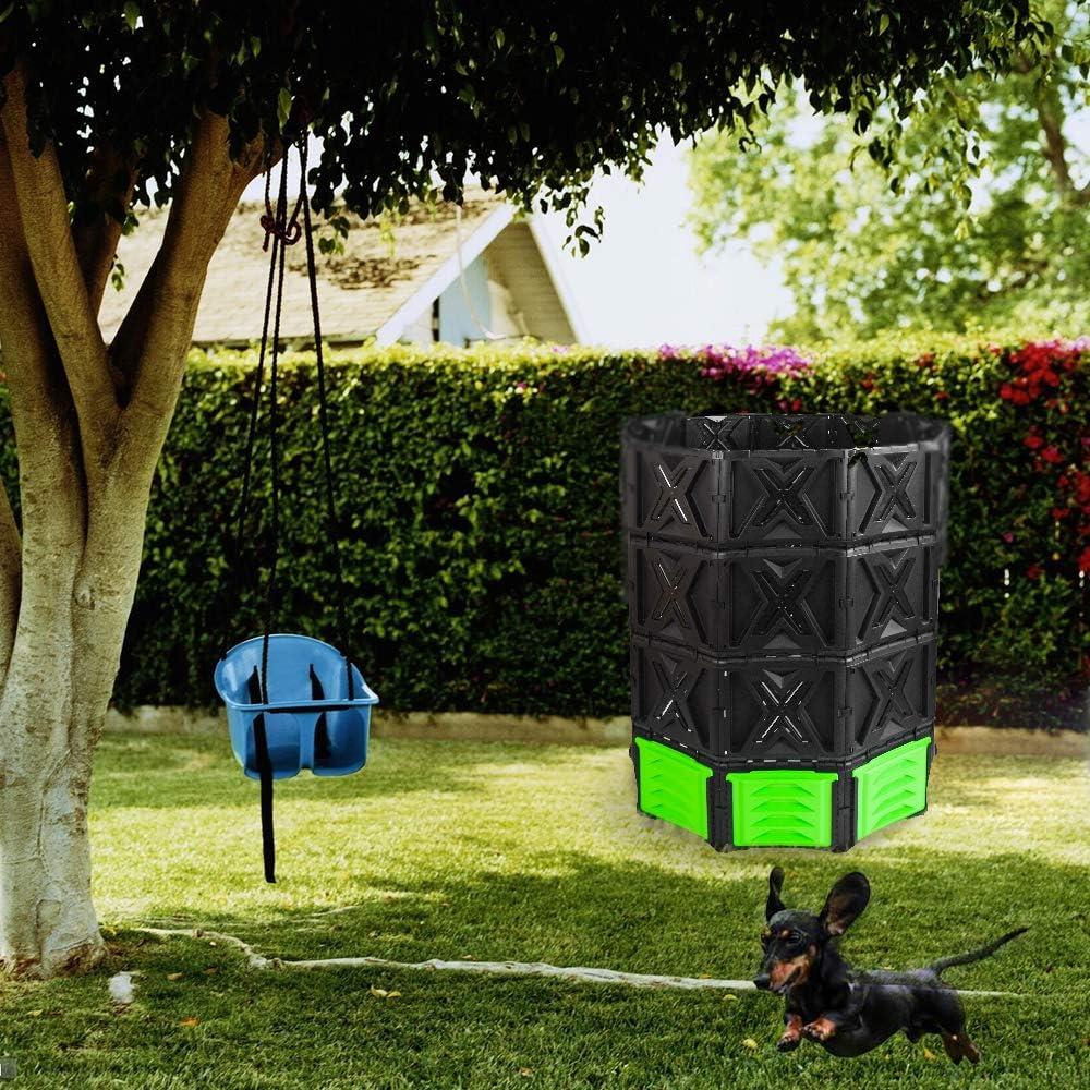Contenedor de Compost SQUEEZE master 720L Verde Fácil Montaje