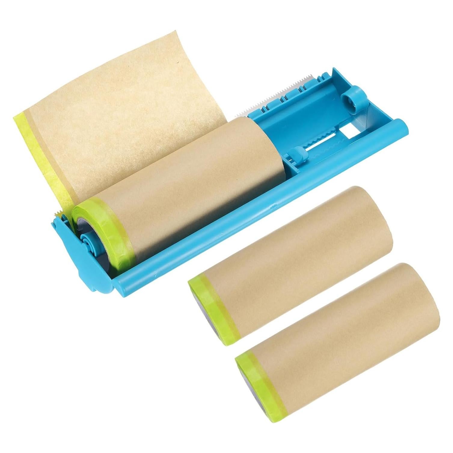 Cinta de Enmascarar Pre-Cinta uxcell 15cm x 12m 3 Rollos