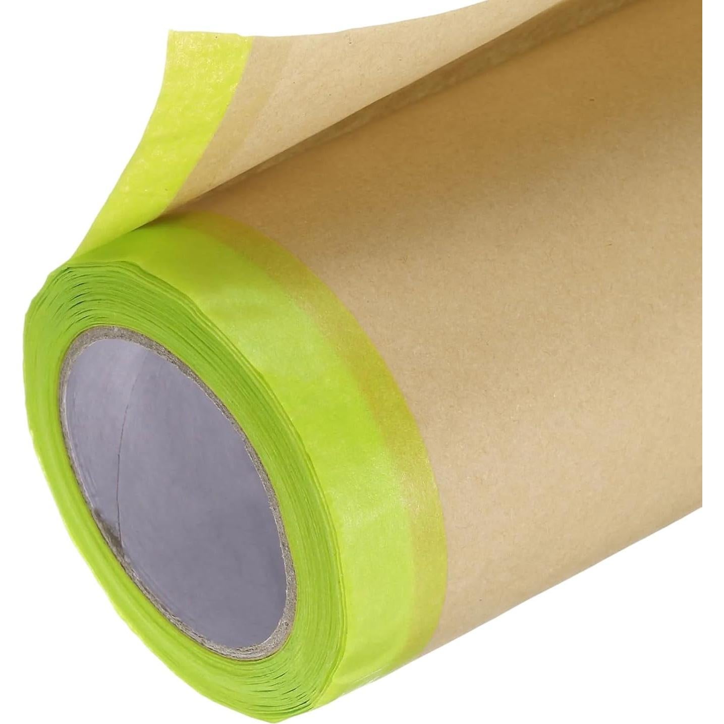 Cinta de Enmascarar Pre-Cinta uxcell 15cm x 12m 3 Rollos