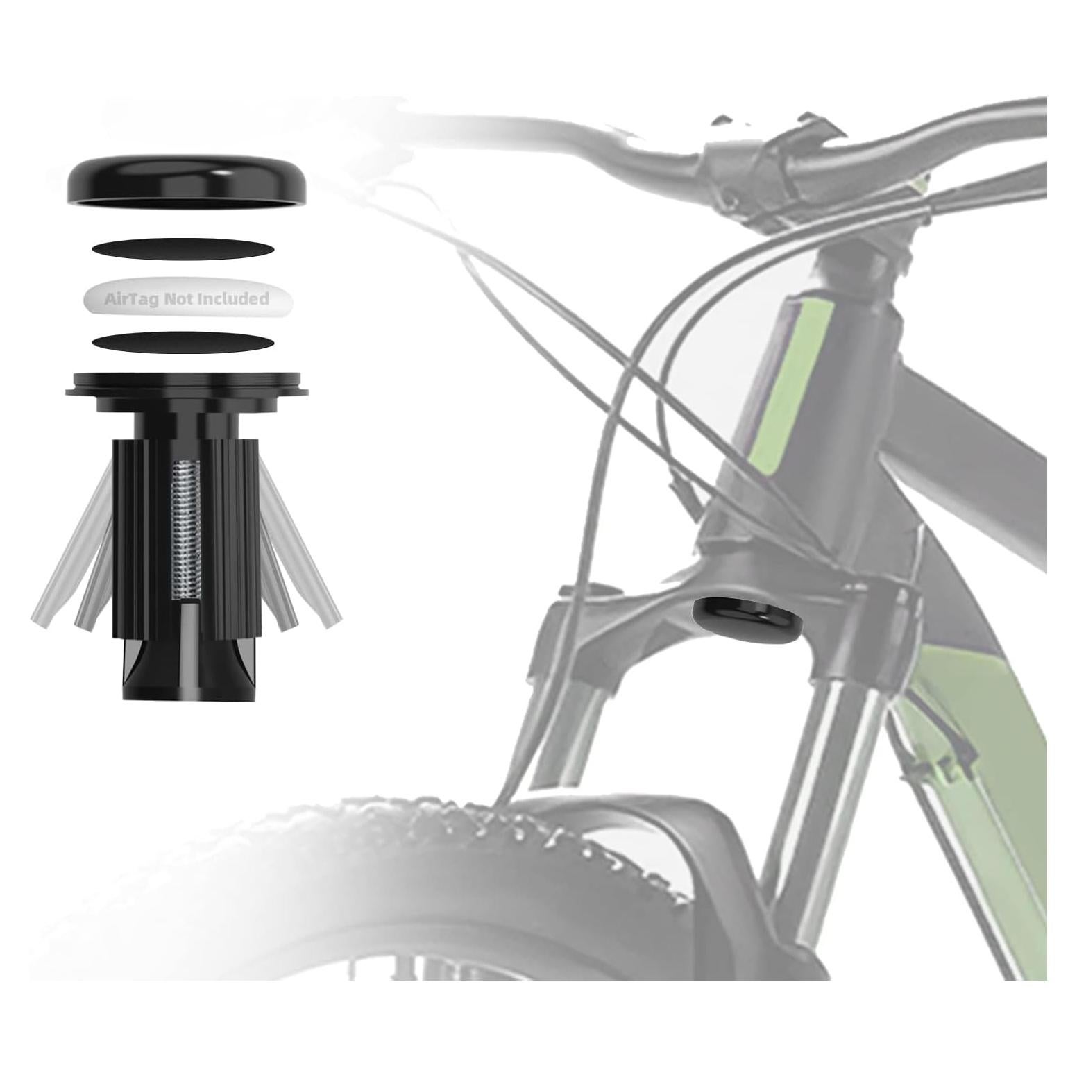 Soporte Antirrobo para AirTag EFEALL en Bicicleta 22-30mm