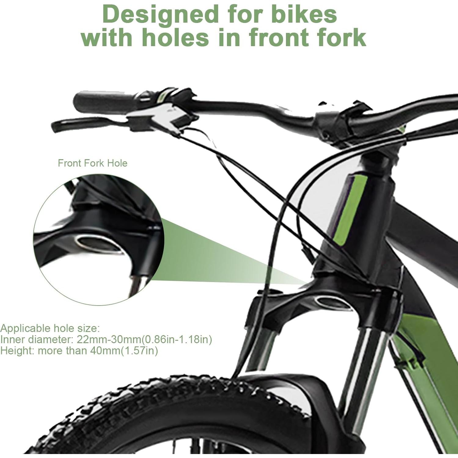 Soporte Antirrobo para AirTag EFEALL en Bicicleta 22-30mm