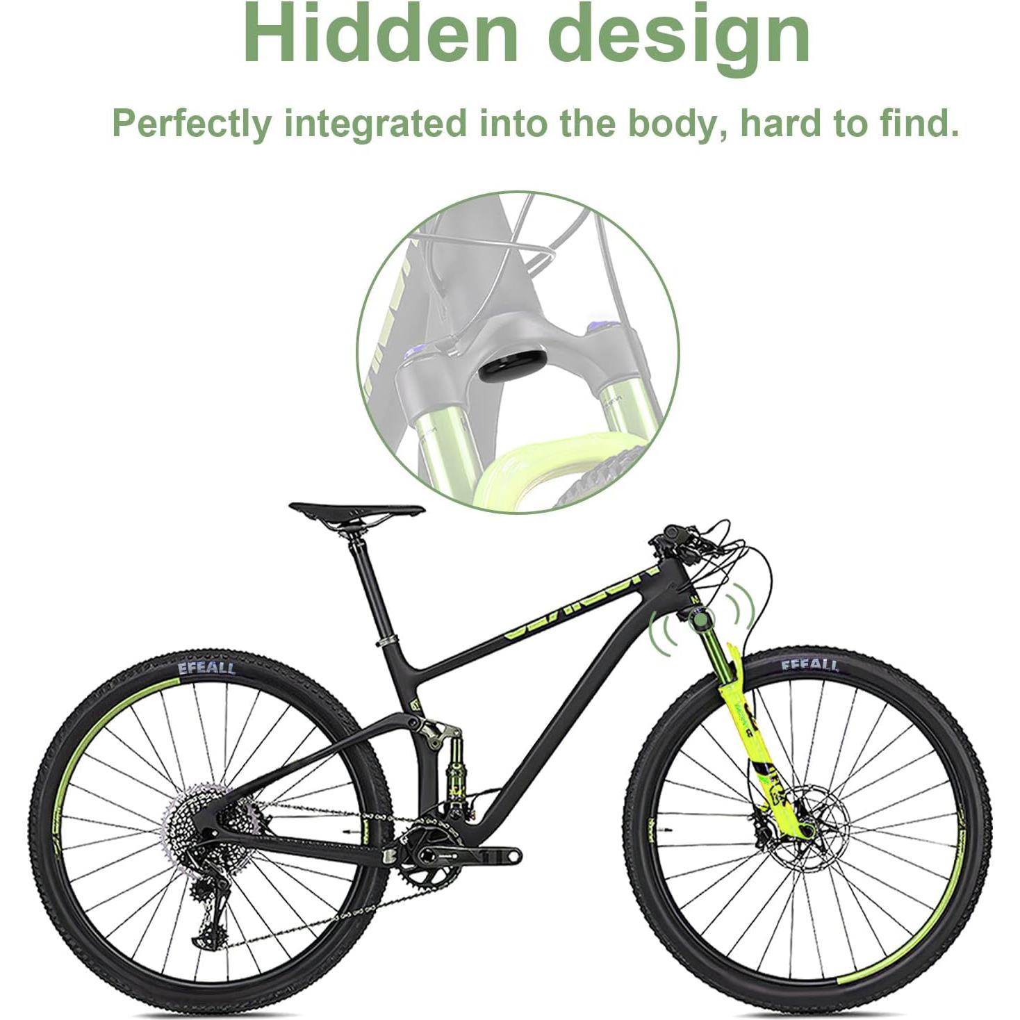 Soporte Antirrobo para AirTag EFEALL en Bicicleta 22-30mm