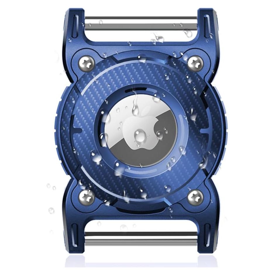 Soporte para Collar de Perro Airtag Sichy Impermeable Azul