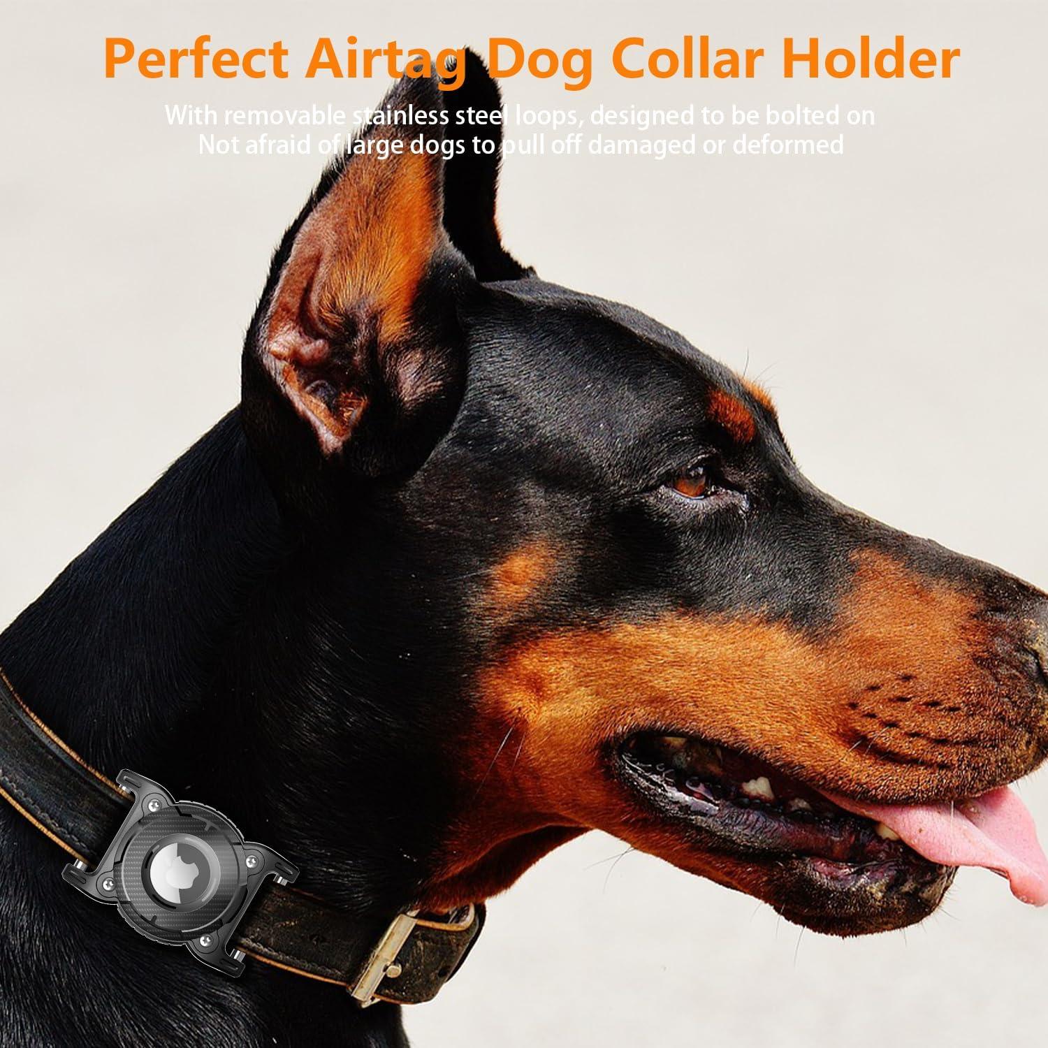 Soporte para Collar de Perro Airtag Sichy Impermeable Azul