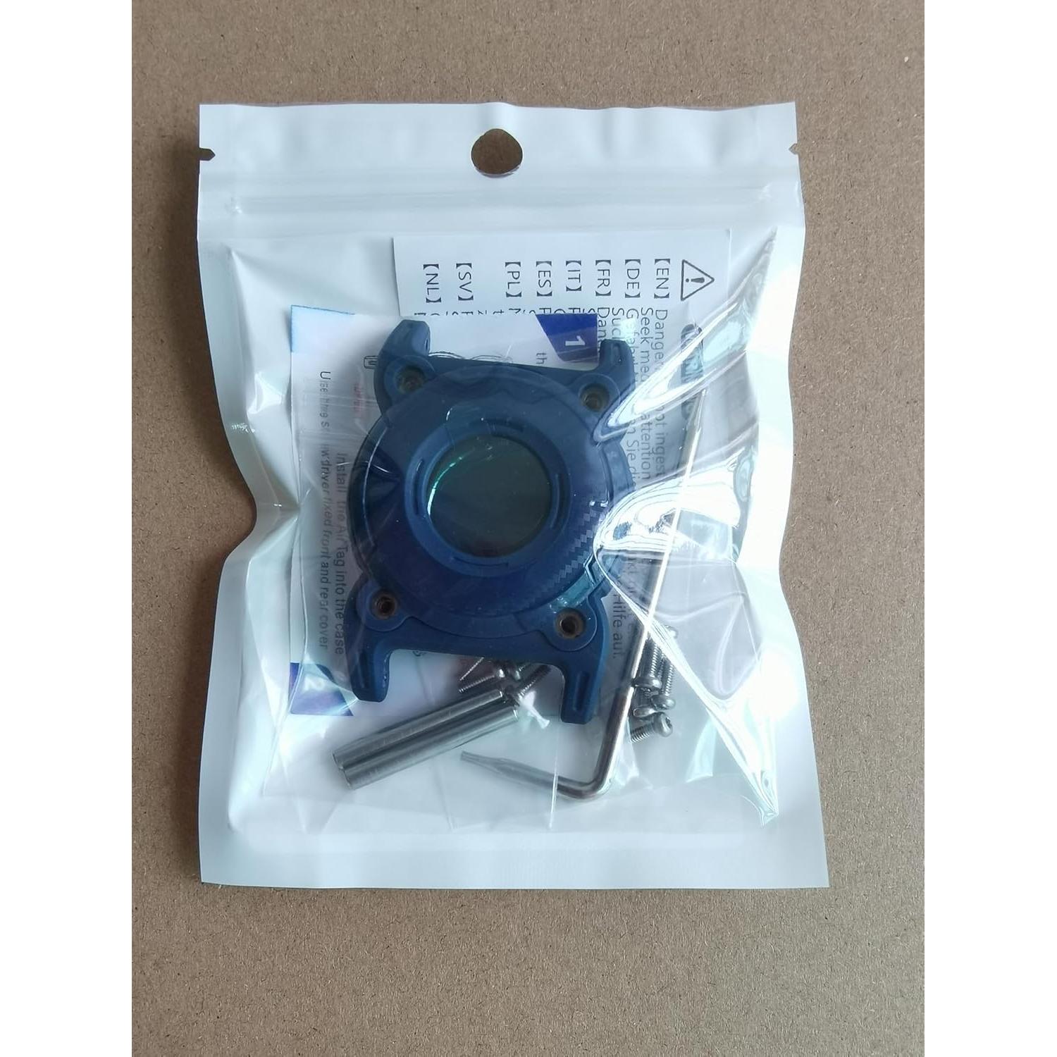 Soporte para Collar de Perro Airtag Sichy Impermeable Azul