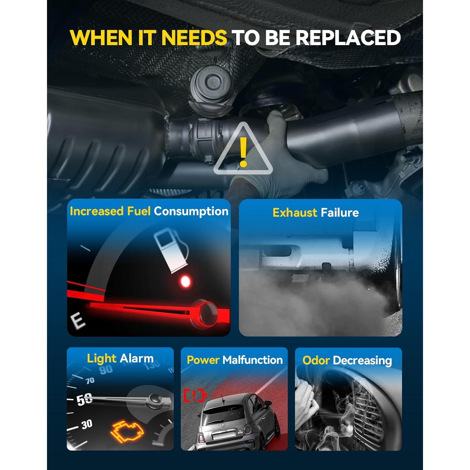 Convertidor Catalítico PHILTOP 2.5" Universal de Acero Inoxidable