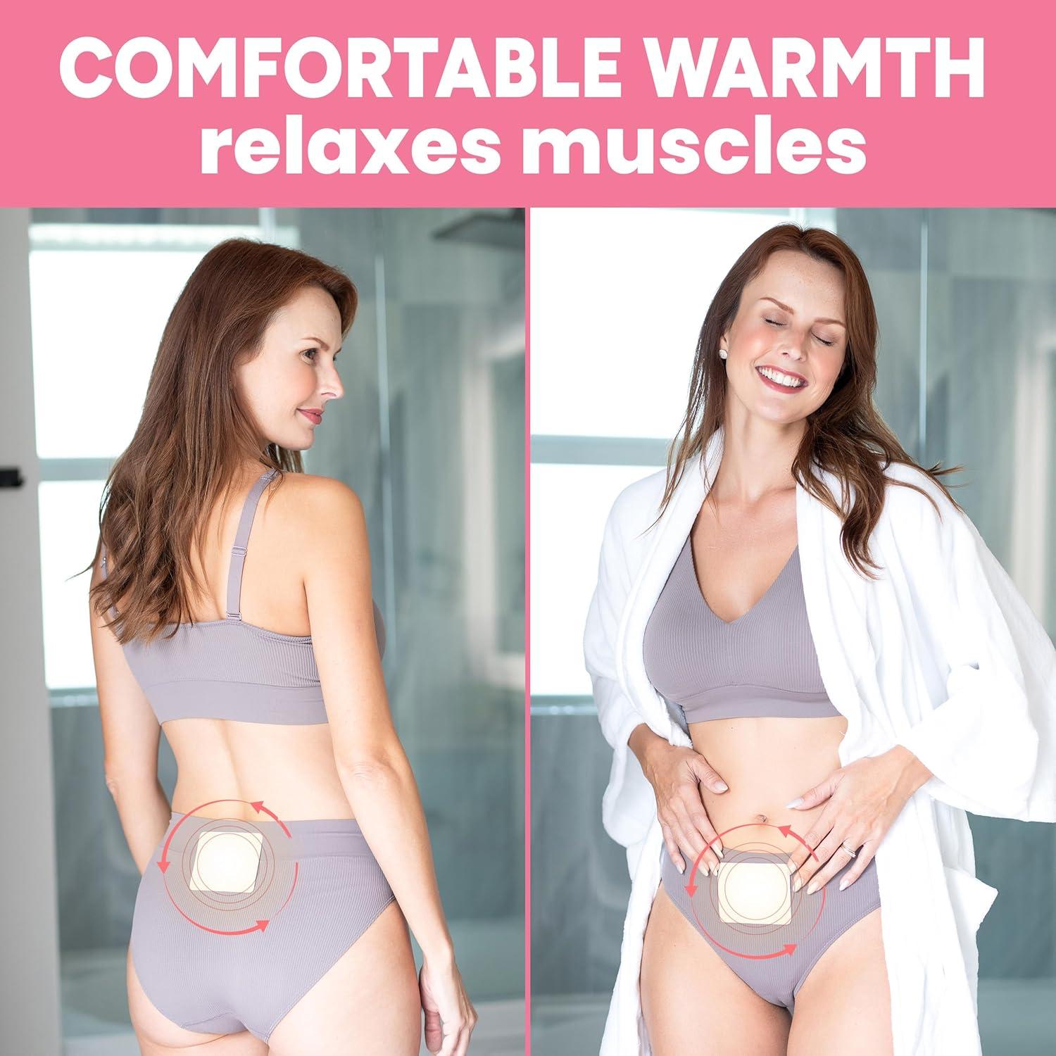 Parches Térmicos Menstruales SunnyBay, 10 Unidades, 6.99x8.89cm