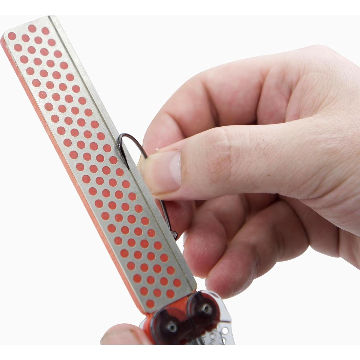 Afilador de piedra de diamante DMT para cuchillos y anzuelos