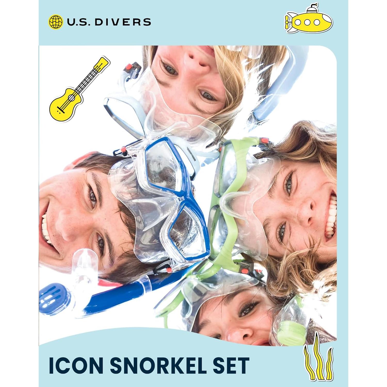 Conjunto de Esnórquel OutdoorMaster ICON para Adultos