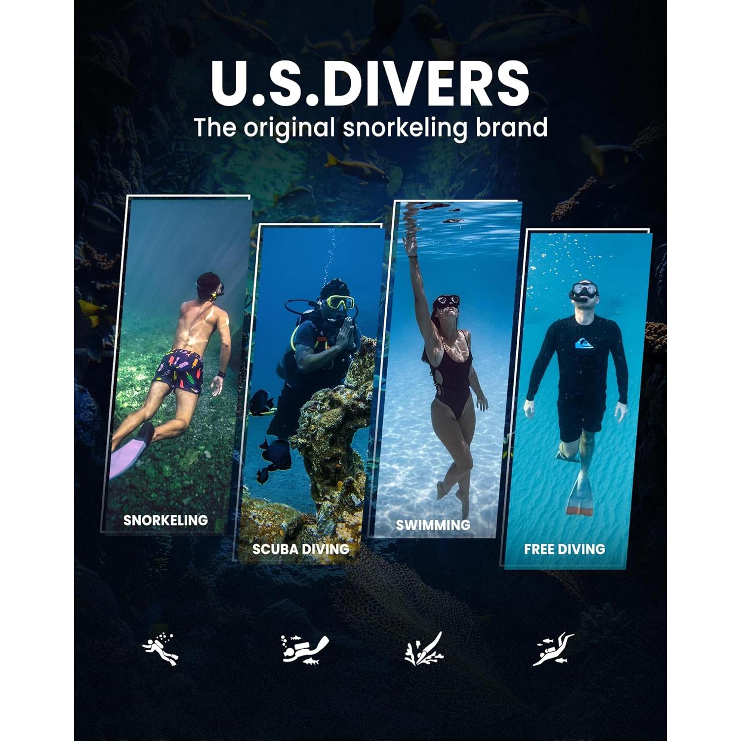 Conjunto de Esnórquel OutdoorMaster ICON para Adultos