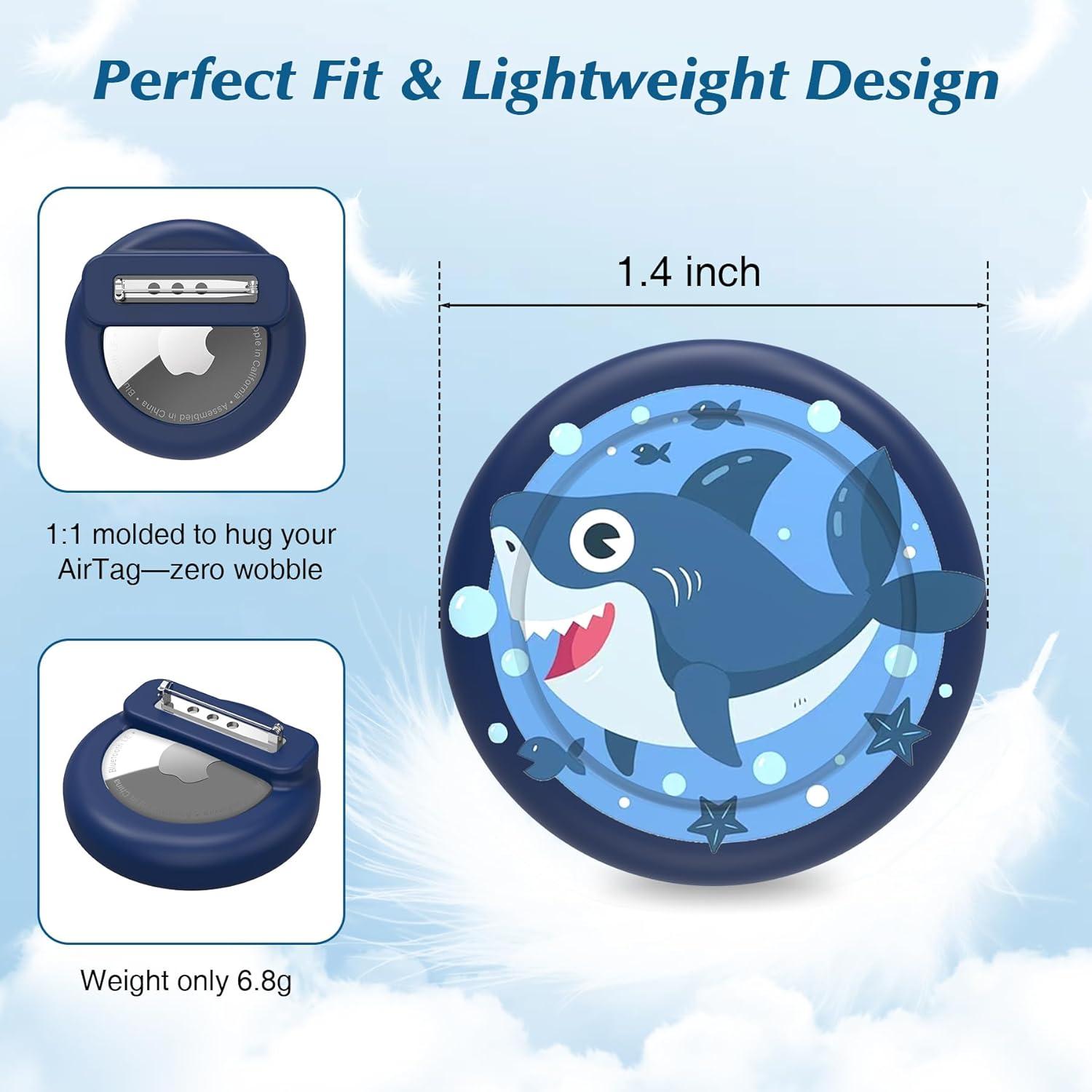 Soporte para AirTag SZJCLTD 2 Piezas Diseño Oculto Ligero