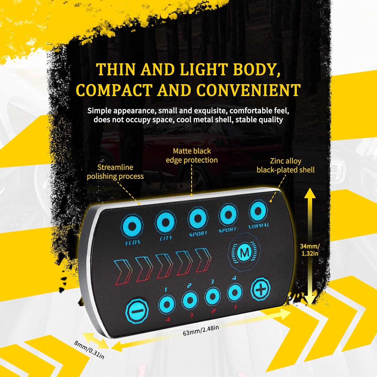 Controlador de Respuesta del Acelerador ZOSANY 10 Modos 167g
