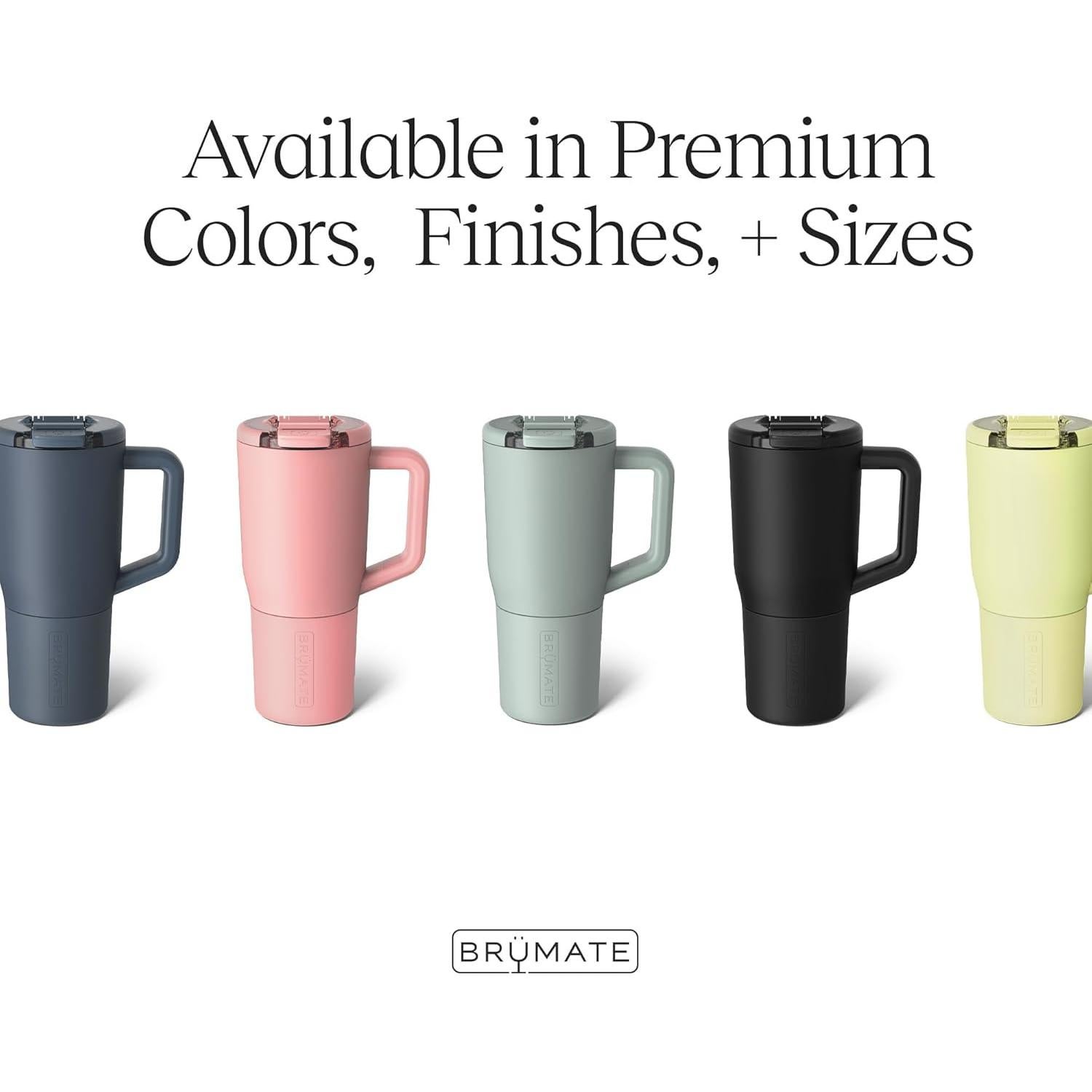 Taza de Café Aislada BrüMate Muv 25oz Agave Azul 100% Fugas